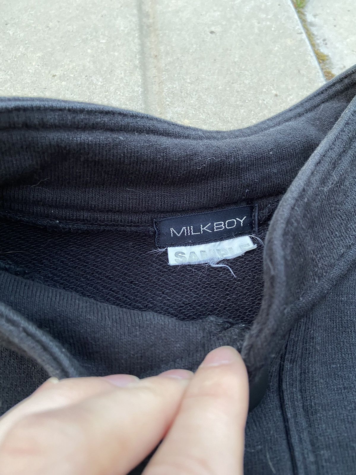 Japanese Brand Milkboy sample crewneck Size US S / EU 44-46 / 1 - 6 Thumbnail