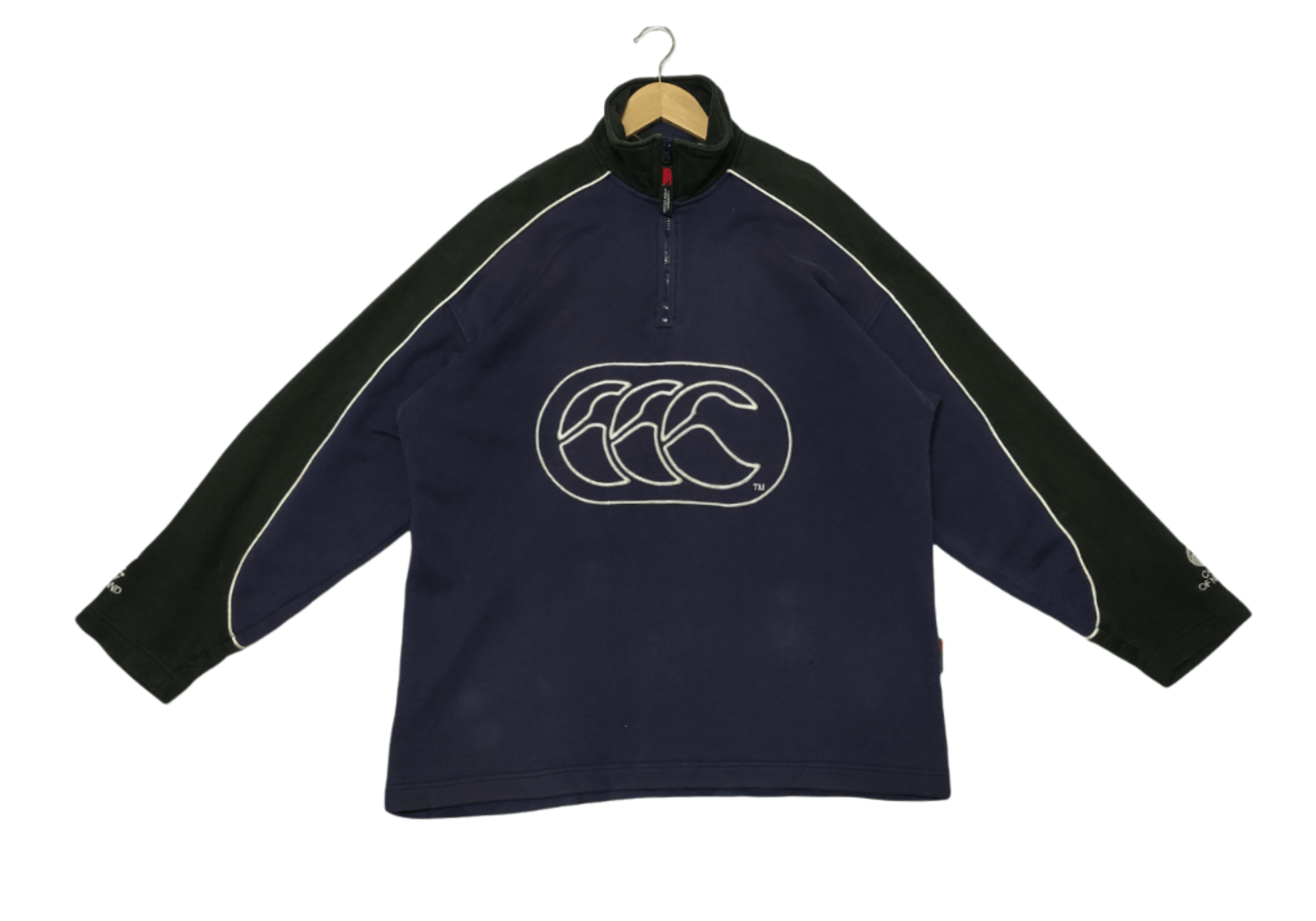 Canterbury of New Zealand × Vintage Vtg Canterbury of New Zealand sweatshirt Size US L / EU 52-54 / 3 - 1 Thumbnail