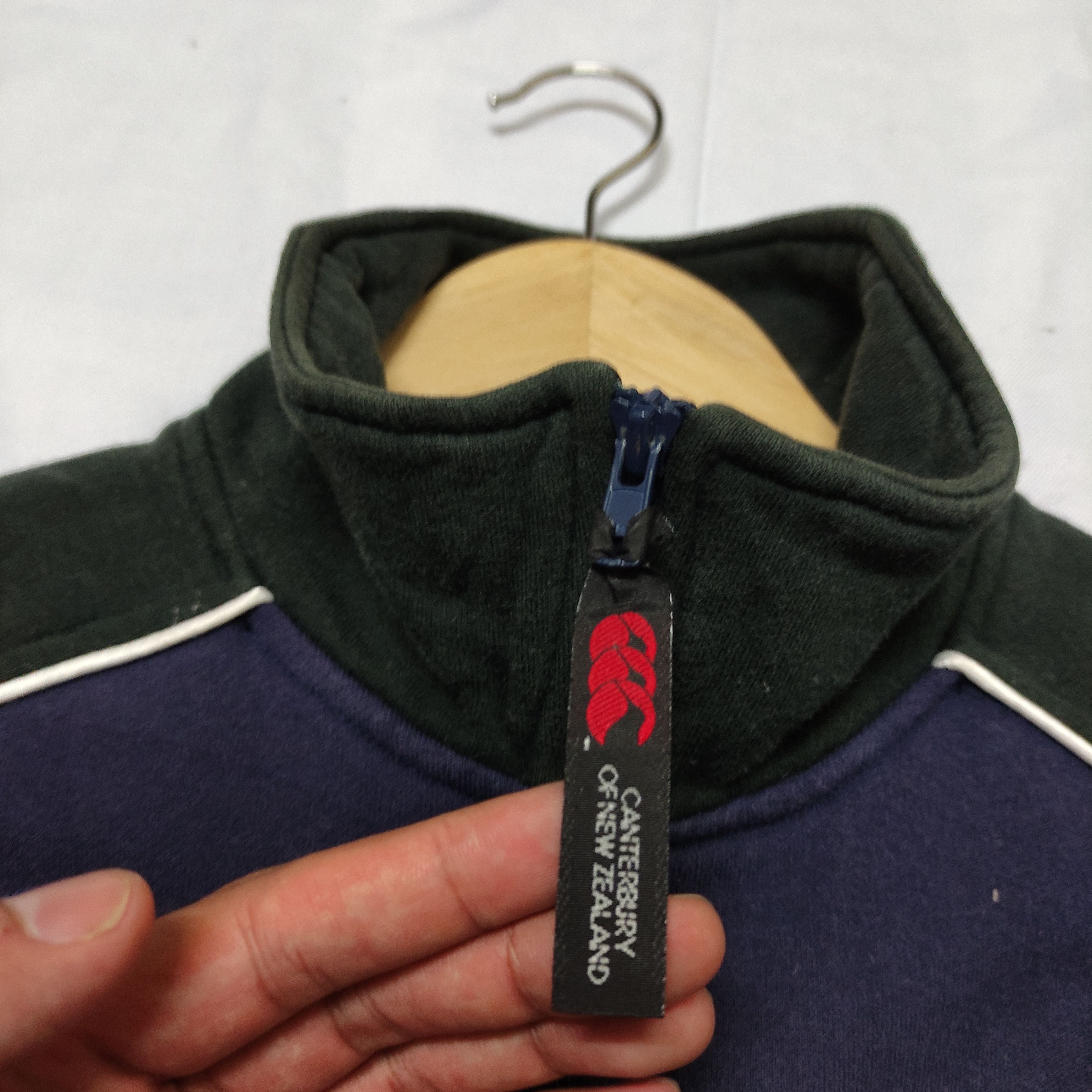 Canterbury of New Zealand × Vintage Vtg Canterbury of New Zealand sweatshirt Size US L / EU 52-54 / 3 - 4 Thumbnail