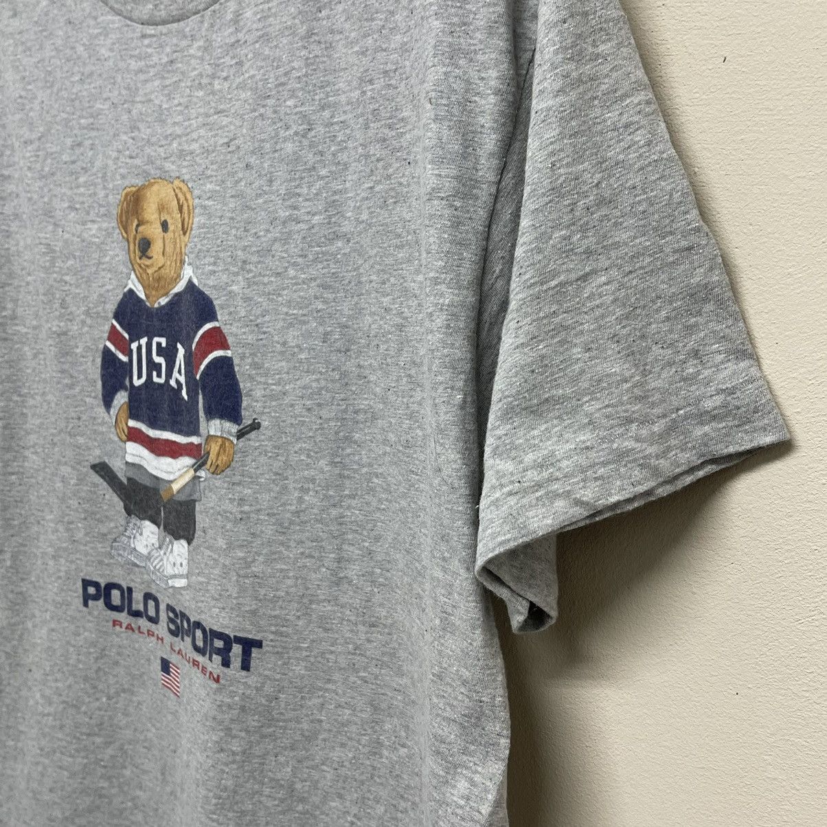 Vintage Vintage 90s Polo Sport Ralph Lauren Single Stitch Size US M / EU 48-50 / 2 - 3 Thumbnail
