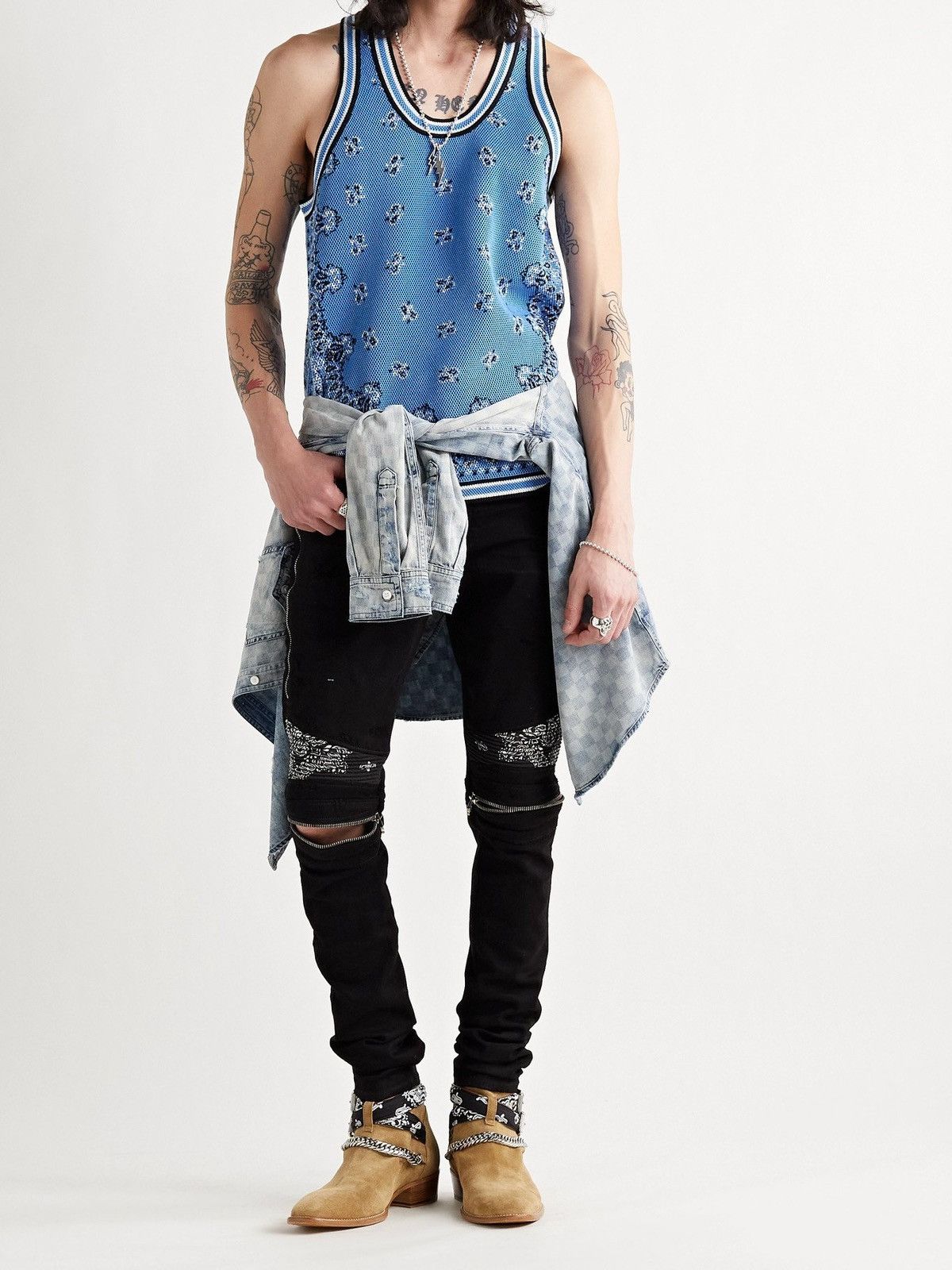 Amiri Amiri Bandana Top Size US L / EU 52-54 / 3 - 3 Thumbnail