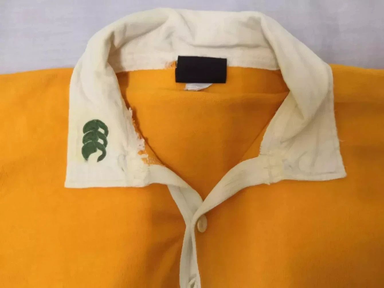Canterbury of New Zealand Vintage Canterbury Ugly Jersey Polo Shirt Australia Rugby Size US M / EU 48-50 / 2 - 3 Thumbnail