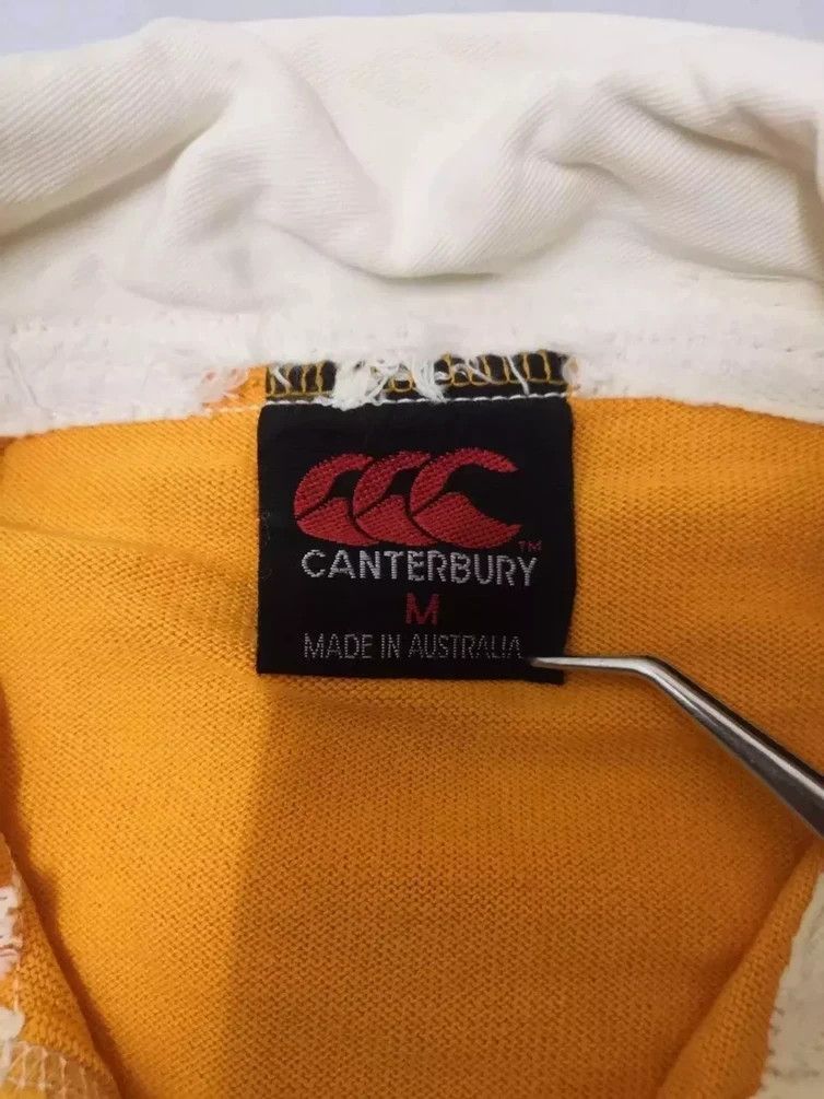 Canterbury of New Zealand Vintage Canterbury Ugly Jersey Polo Shirt Australia Rugby Size US M / EU 48-50 / 2 - 4 Thumbnail