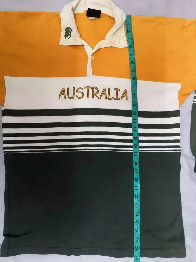 Canterbury of New Zealand Vintage Canterbury Ugly Jersey Polo Shirt Australia Rugby Size US M / EU 48-50 / 2 - 7 Thumbnail