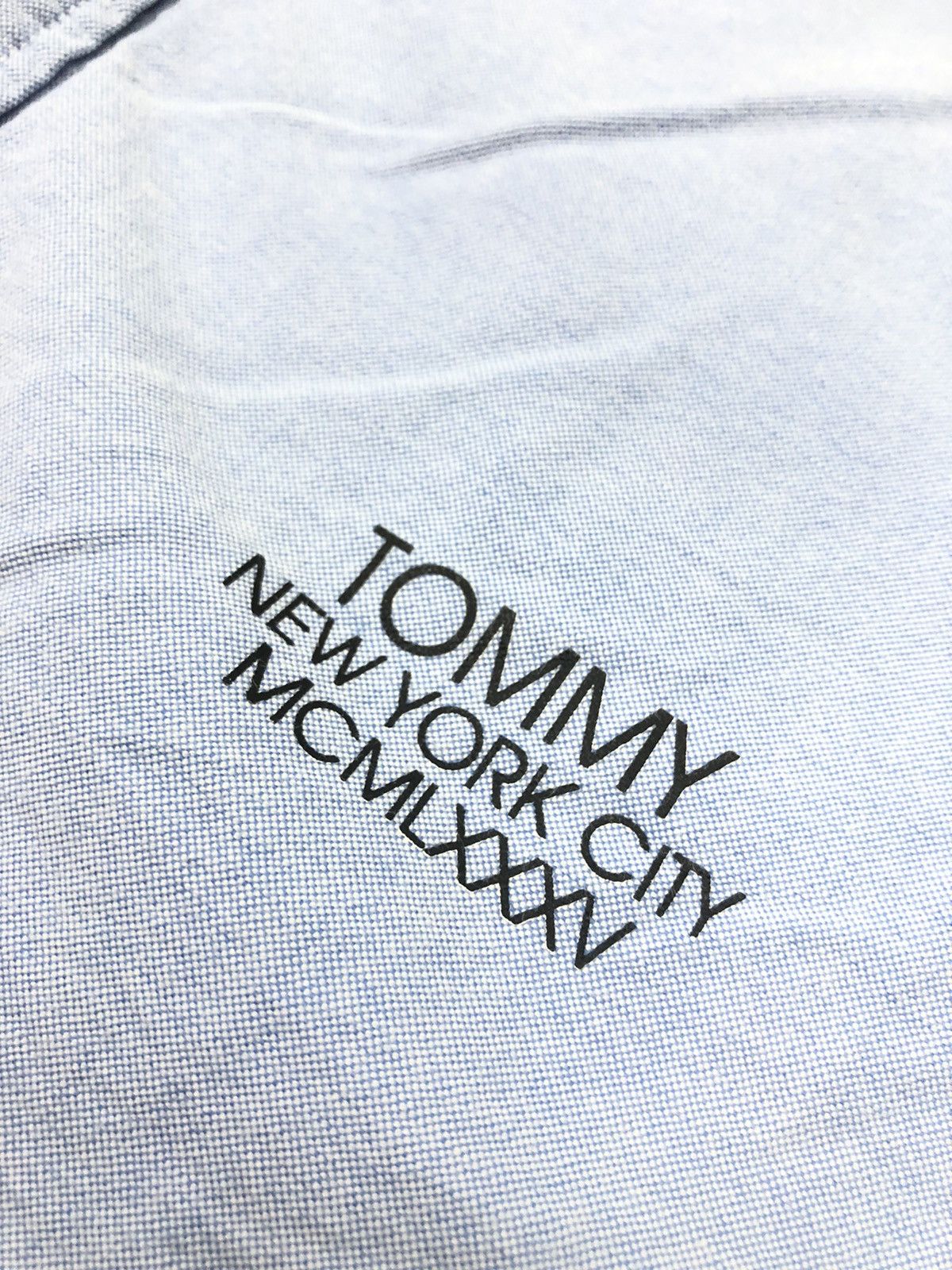 Tommy Hilfiger Archive Tommy Chambray Momotaro Design Shirt Size US L / EU 52-54 / 3 - 17 Thumbnail
