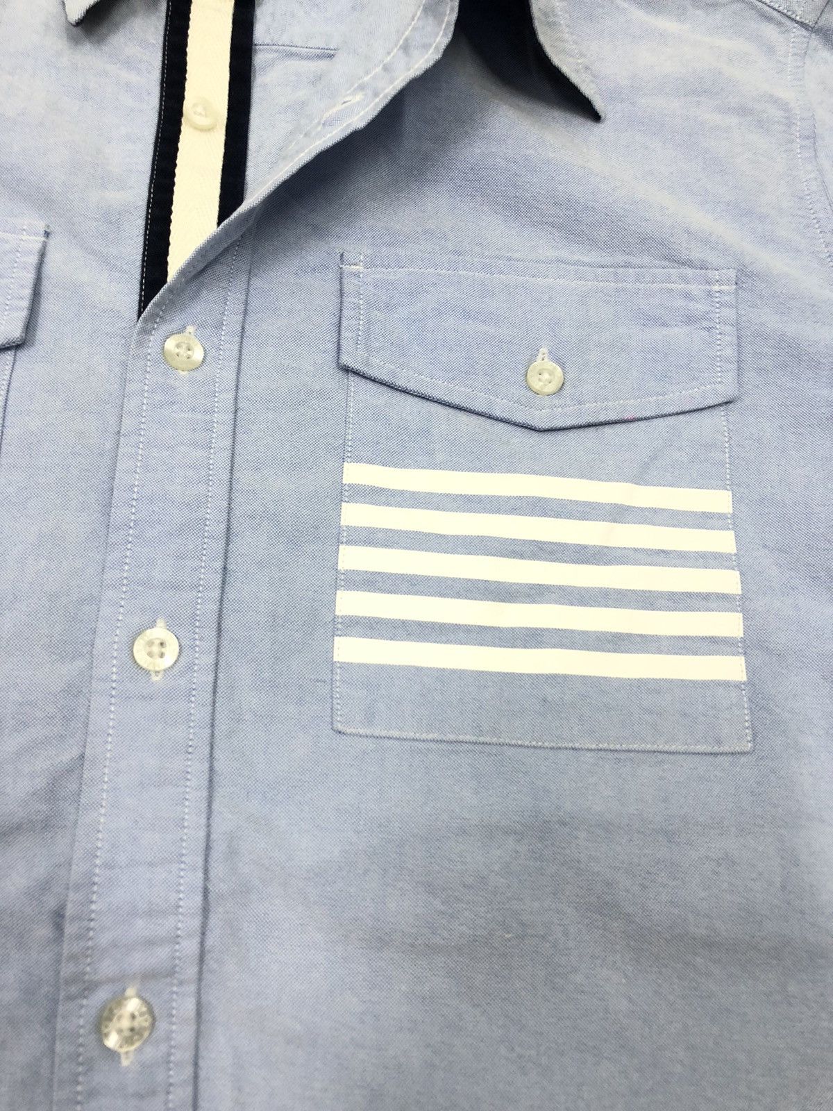 Tommy Hilfiger Archive Tommy Chambray Momotaro Design Shirt Size US L / EU 52-54 / 3 - 18 Thumbnail