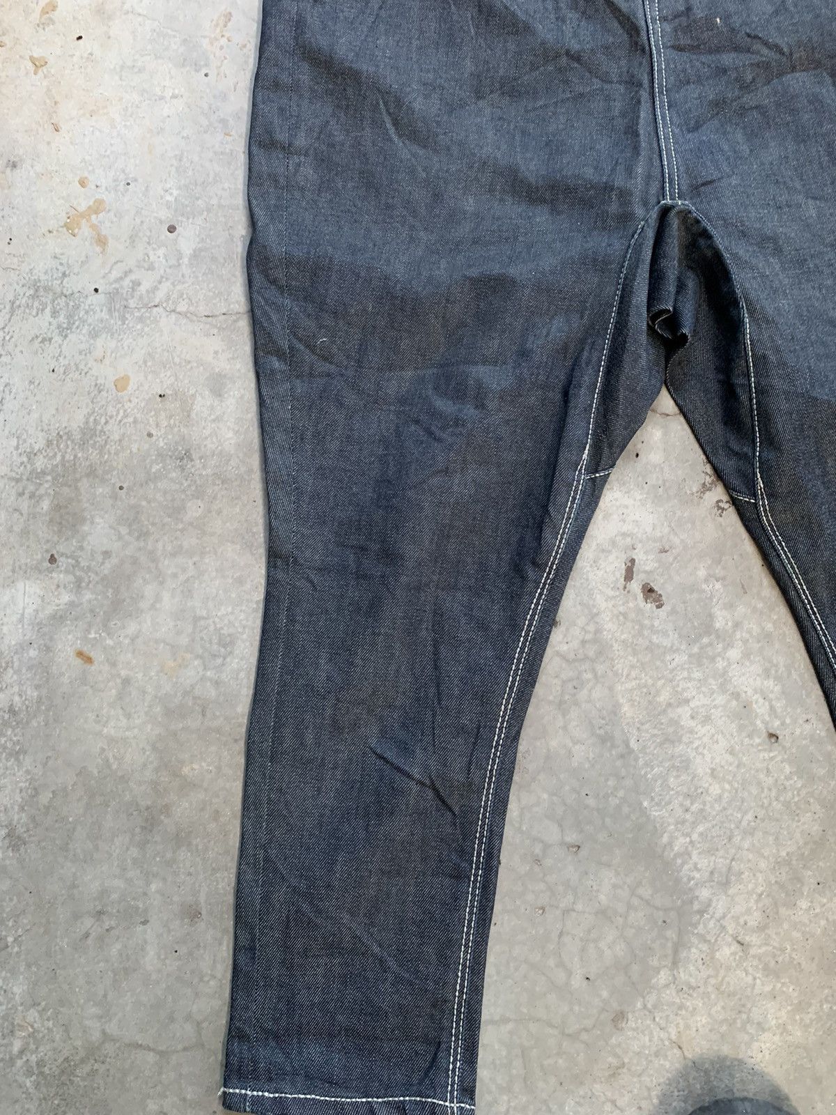 PHENOMENON Phenomenon Sarouel Jeans Denim Ganryu Style CDG Size US 34 / EU 50 - 3 Thumbnail