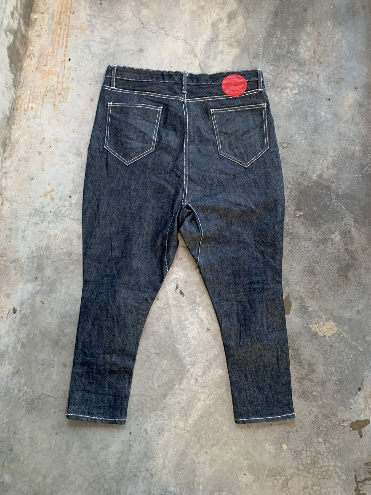 PHENOMENON Phenomenon Sarouel Jeans Denim Ganryu Style CDG Size US 34 / EU 50 - 2 Thumbnail