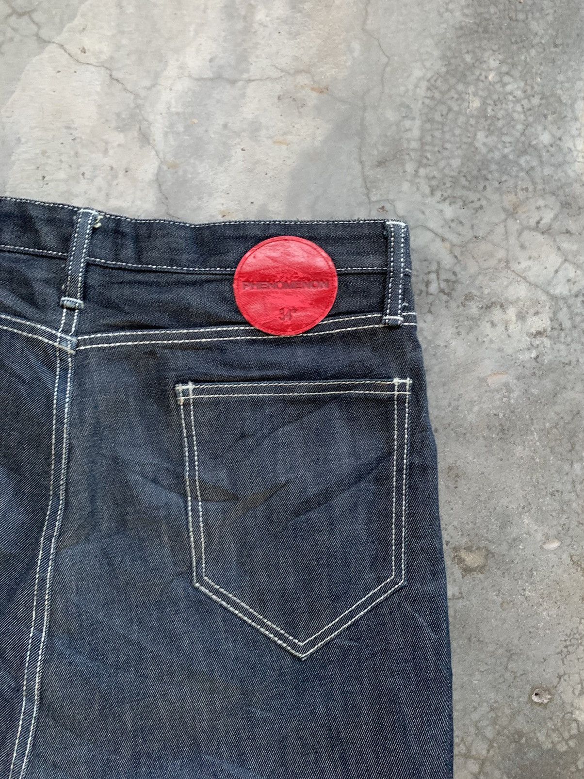 PHENOMENON Phenomenon Sarouel Jeans Denim Ganryu Style CDG Size US 34 / EU 50 - 6 Thumbnail