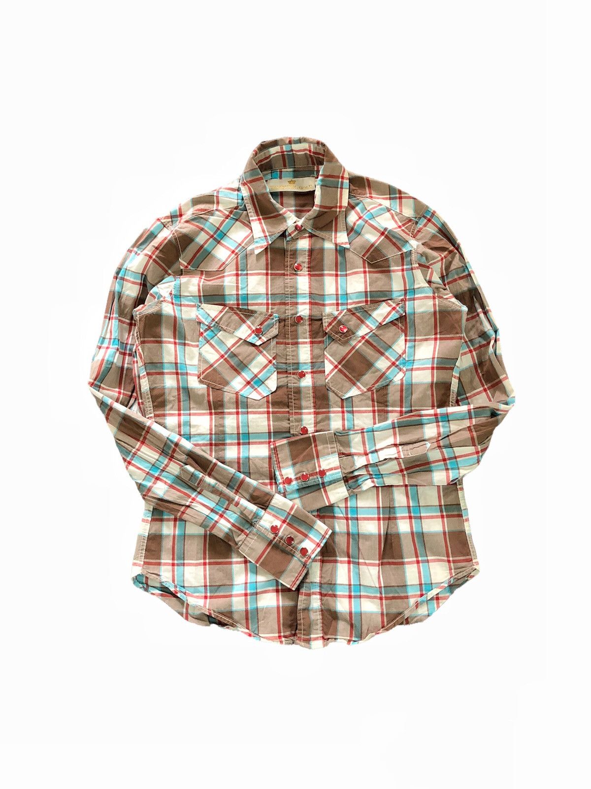 2000's Vanquish Gold western shirt