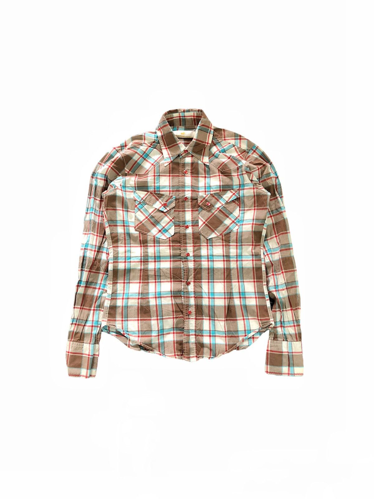 Hiroshi Fujiwara × Japanese Brand × Vanquish 2000's Vanquish Gold western shirt Size US S / EU 44-46 / 1 - 2 Thumbnail