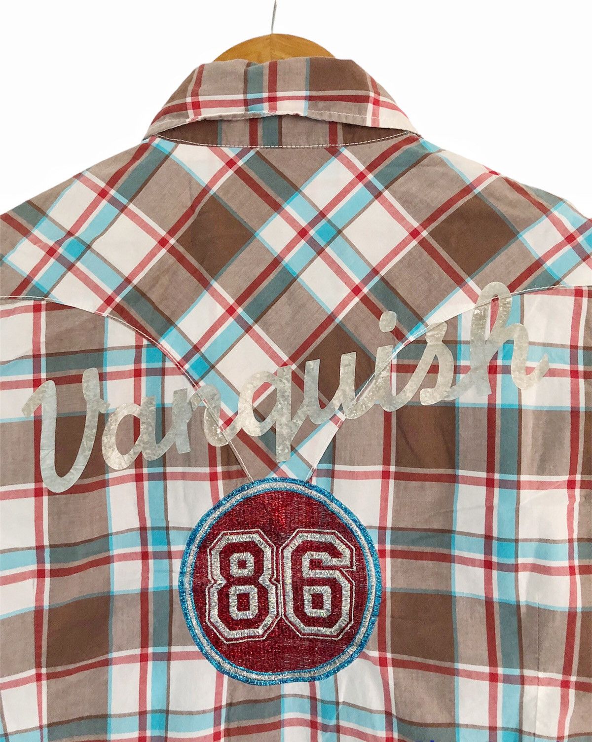 Hiroshi Fujiwara × Japanese Brand × Vanquish 2000's Vanquish Gold western shirt Size US S / EU 44-46 / 1 - 11 Thumbnail