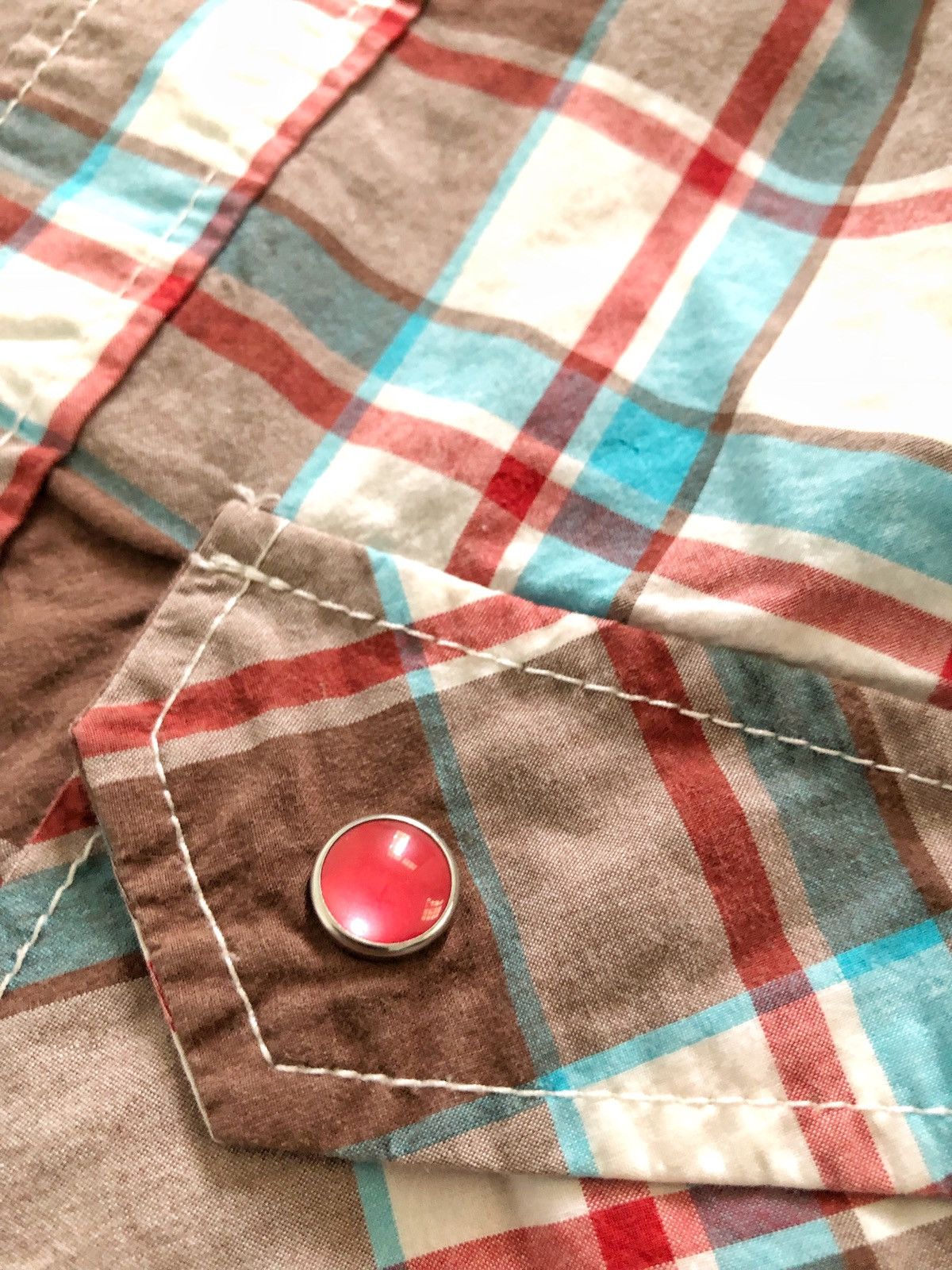 Hiroshi Fujiwara × Japanese Brand × Vanquish 2000's Vanquish Gold western shirt Size US S / EU 44-46 / 1 - 13 Thumbnail
