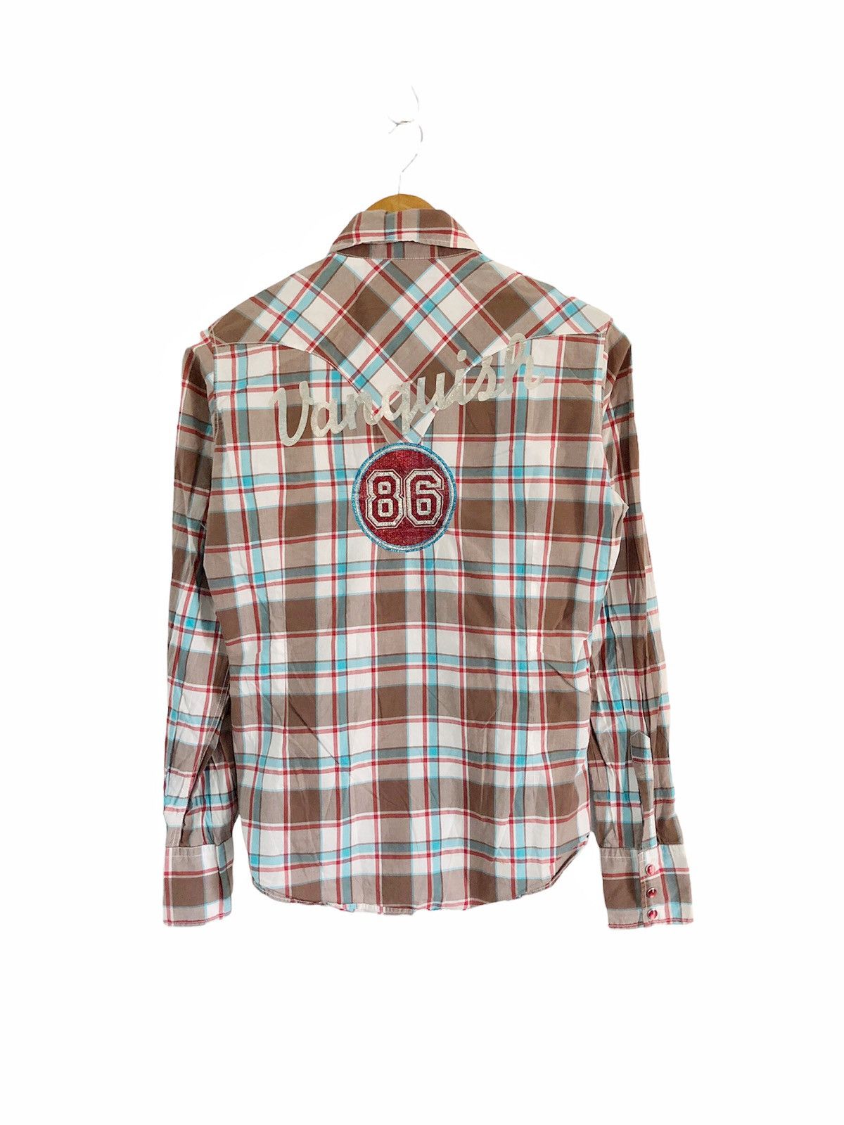 Hiroshi Fujiwara × Japanese Brand × Vanquish 2000's Vanquish Gold western shirt Size US S / EU 44-46 / 1 - 9 Thumbnail