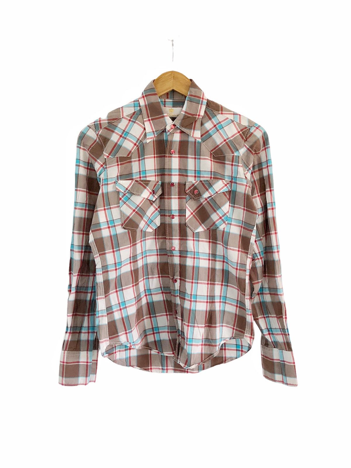 Hiroshi Fujiwara × Japanese Brand × Vanquish 2000's Vanquish Gold western shirt Size US S / EU 44-46 / 1 - 8 Thumbnail