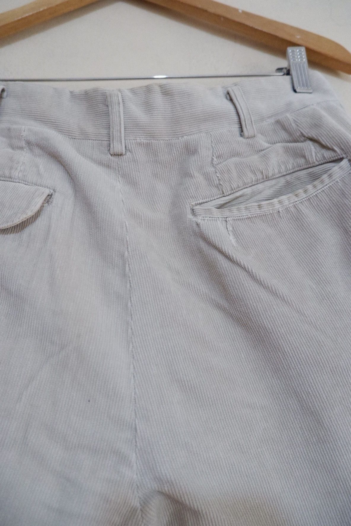 Comme des Garcons Homme Vintage 90s Comme Des Garcons Homme Corduroy Pants Size US 30 / EU 46 - 2 Thumbnail