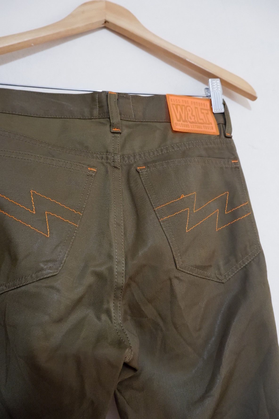 Walter Van Beirendonck W&LT Olive Pants Size US 28 / EU 44 - 6 Thumbnail