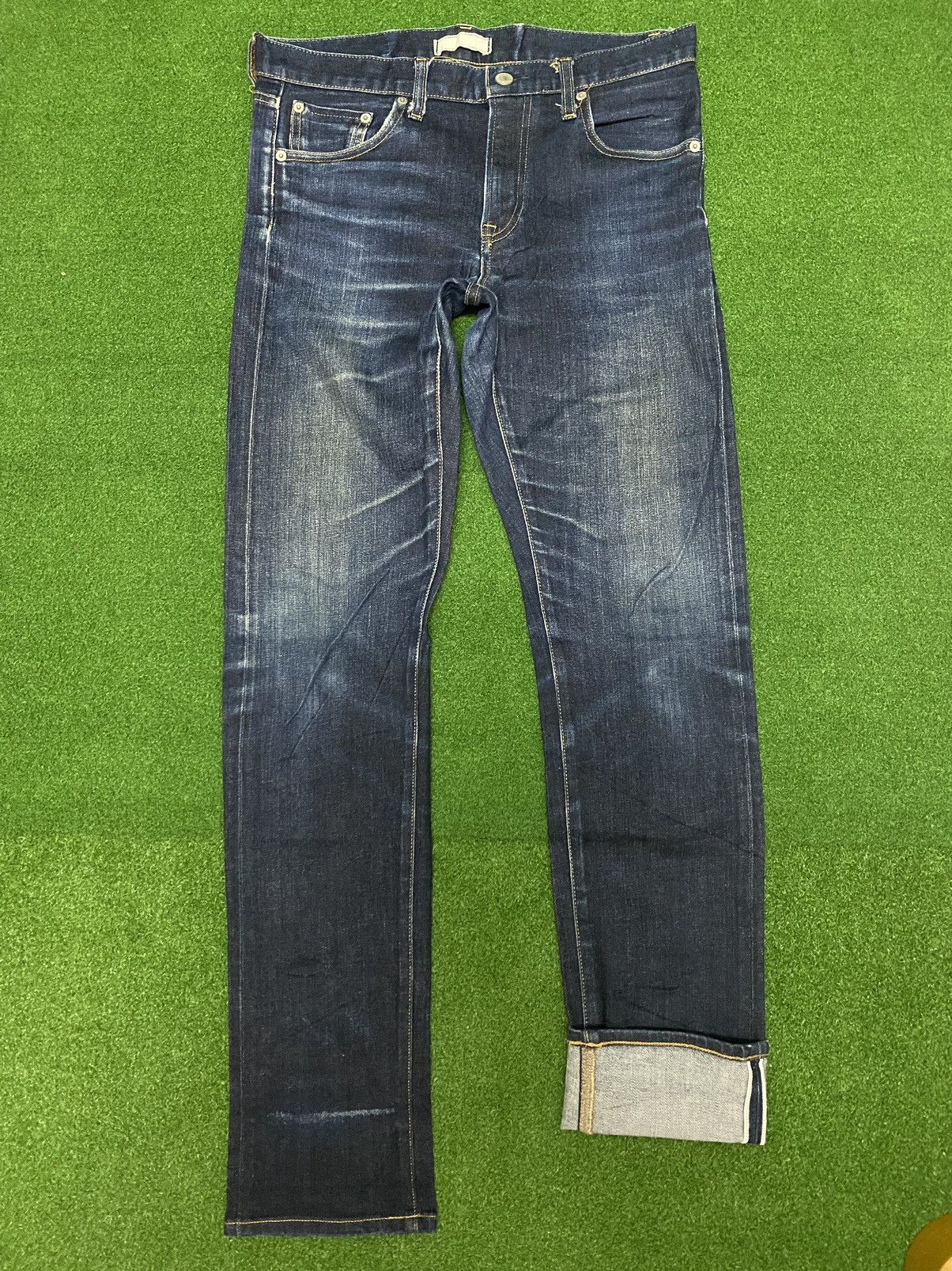 Japanese Brand UNIQLO SELVAGE DENIM SIZE 31 Size US 31 - 1 Thumbnail