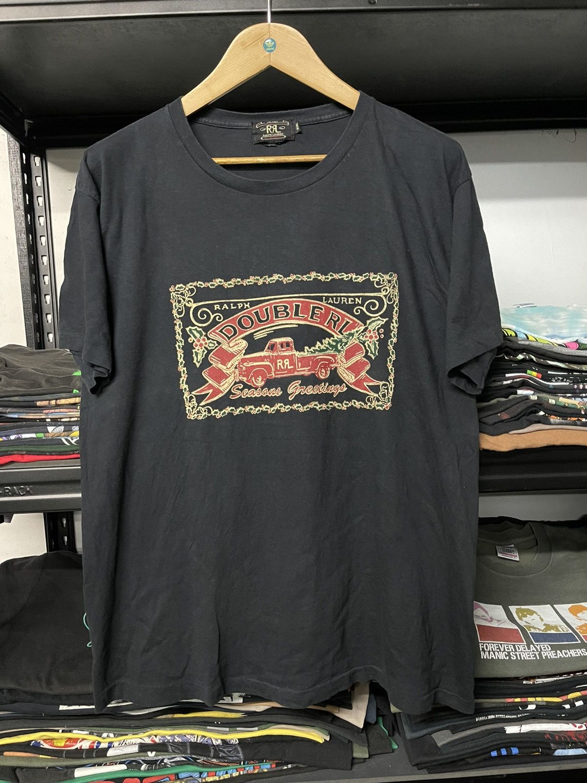 Vintage 90s Double RL Polo Ralph Lauren Tee