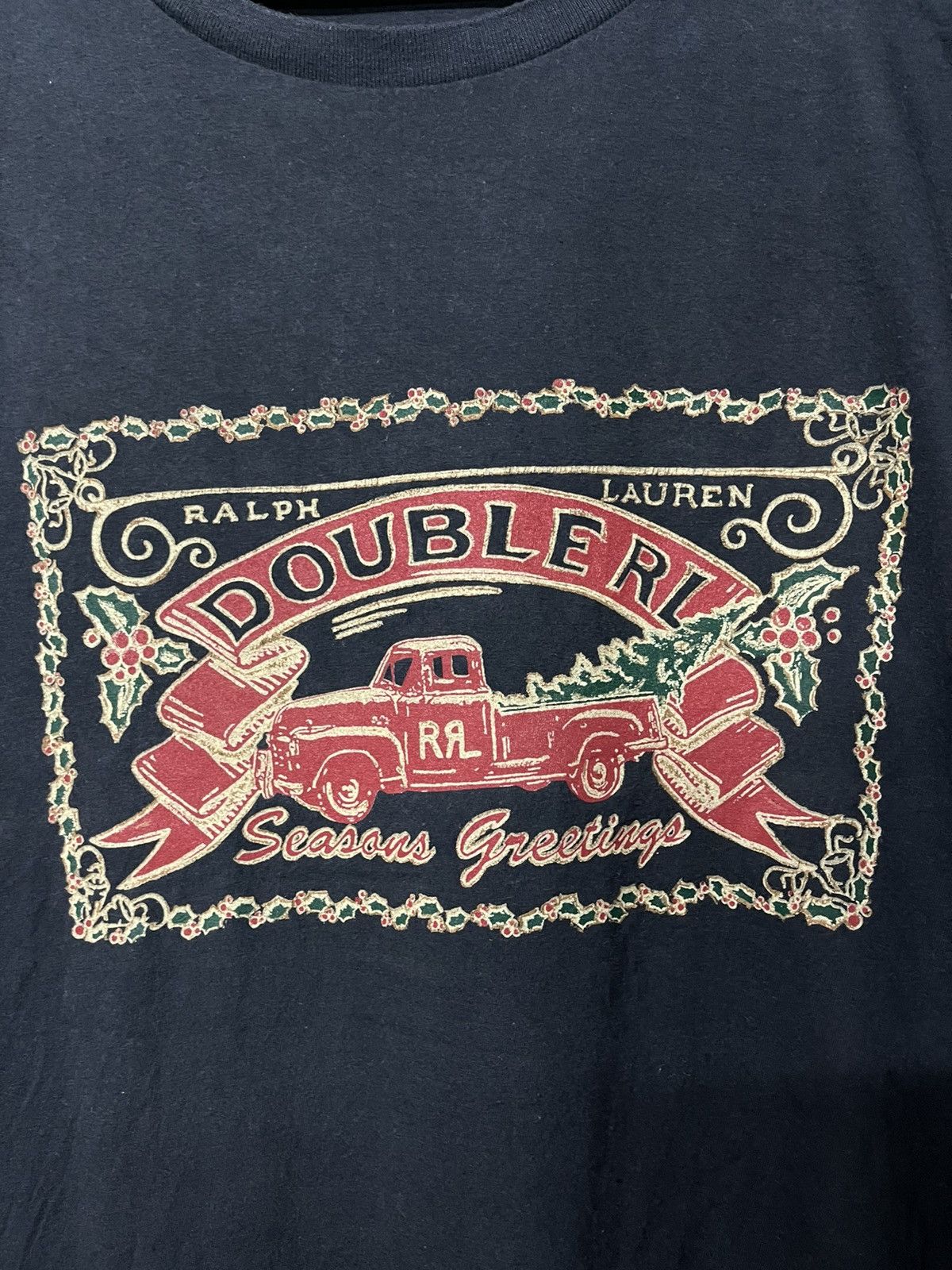 Vintage 90s Double RL Polo Ralph Lauren Tee