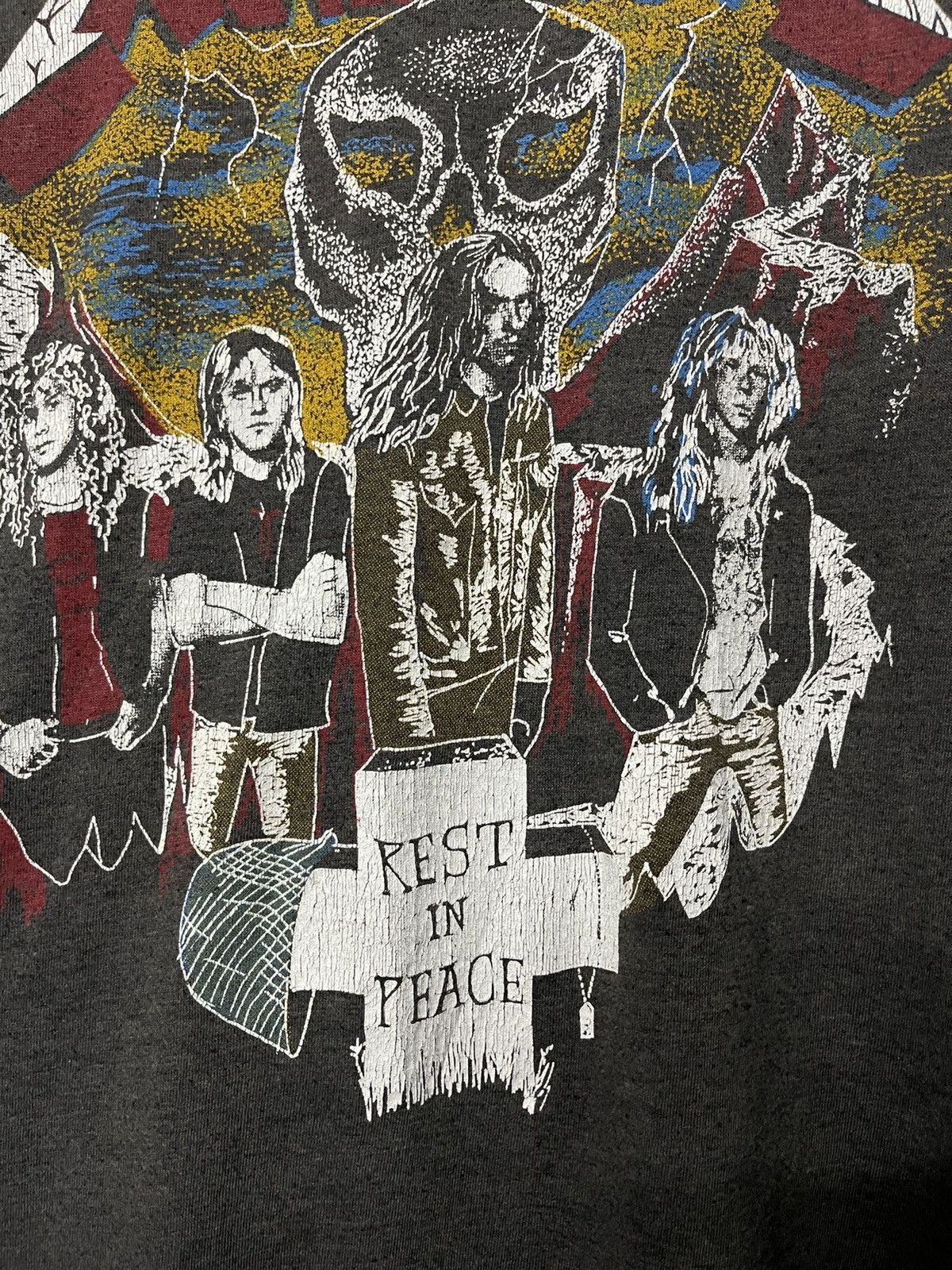 Band Tees × Vintage Vintage 80s Metallica Live OnDedicated To Cliff Burton Faded Size US M / EU 48-50 / 2 - 6 Thumbnail