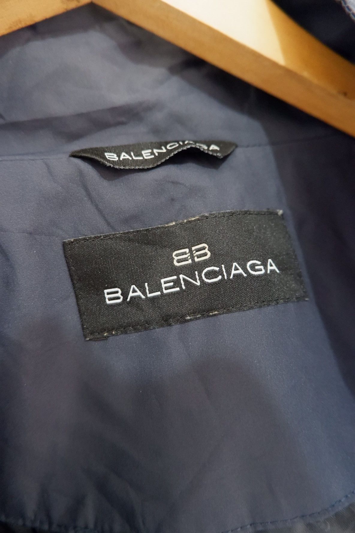 Balenciaga Vintage Balenciaga Removable Sleeve Vest Jacket Size US L / EU 52-54 / 3 - 10 Thumbnail