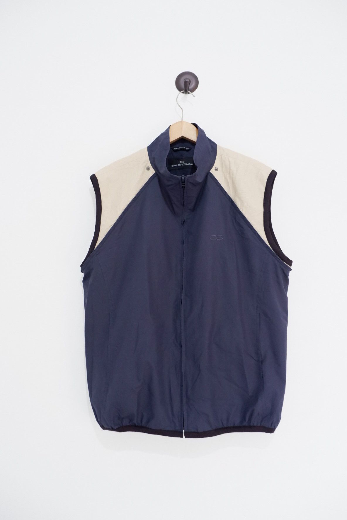Balenciaga Vintage Balenciaga Removable Sleeve Vest Jacket Size US L / EU 52-54 / 3 - 2 Thumbnail