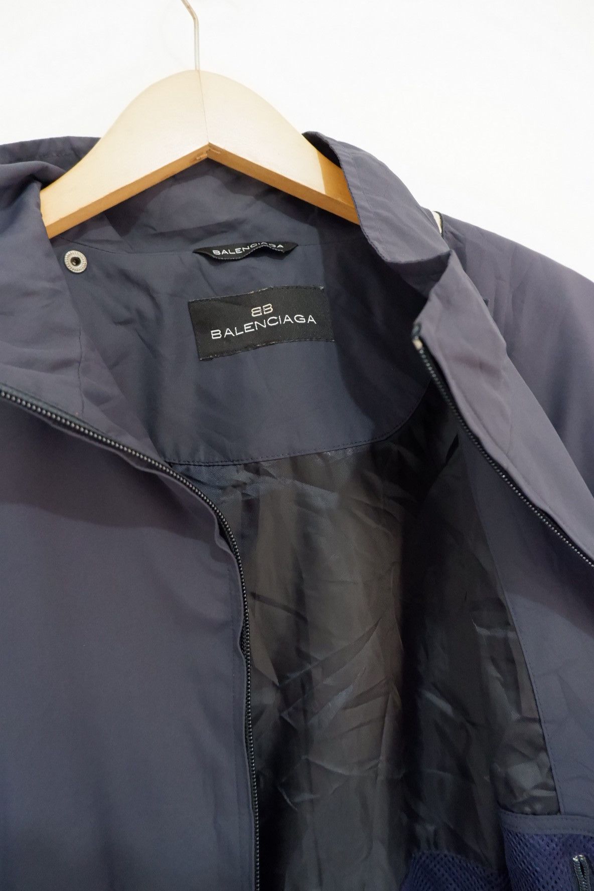 Balenciaga Vintage Balenciaga Removable Sleeve Vest Jacket Size US L / EU 52-54 / 3 - 9 Thumbnail