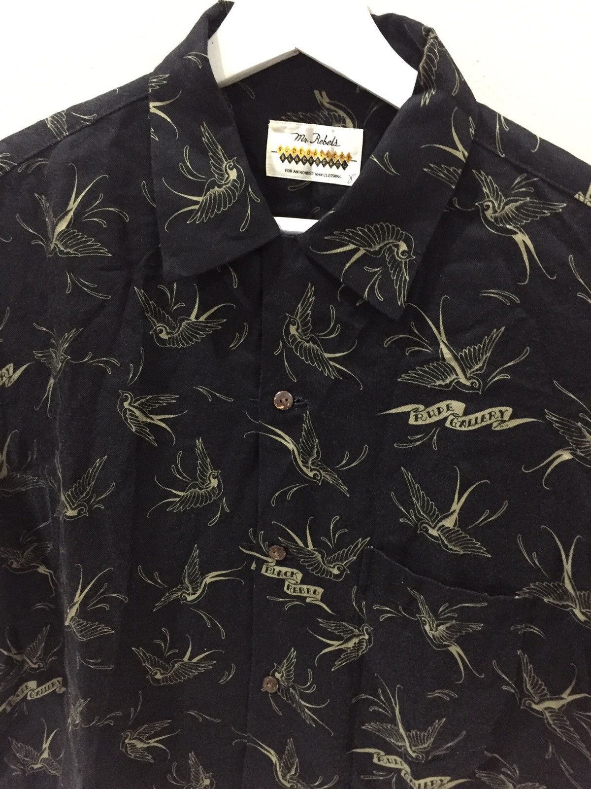 RUDE GALLERY Rude Gallery X Black Label Hawaiian t-shirt full printed Size US L / EU 52-54 / 3 - 3 Thumbnail