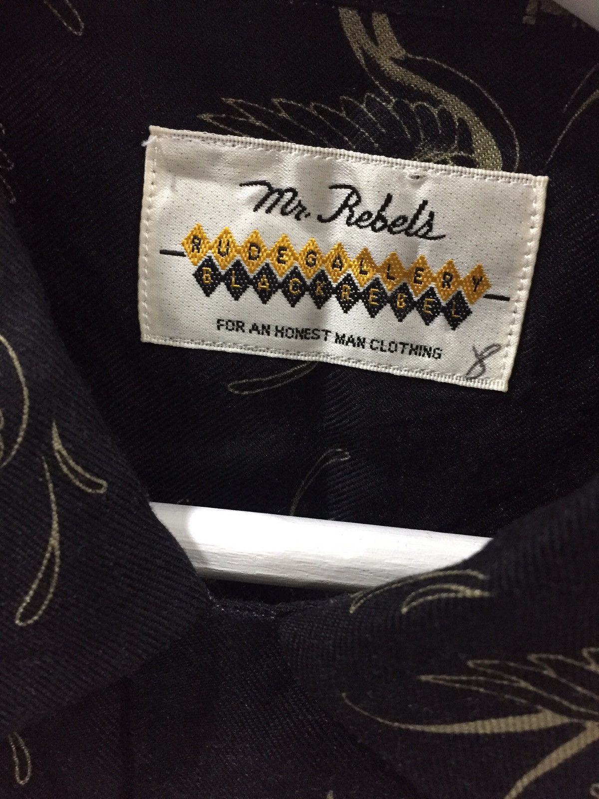RUDE GALLERY Rude Gallery X Black Label Hawaiian t-shirt full printed Size US L / EU 52-54 / 3 - 6 Thumbnail