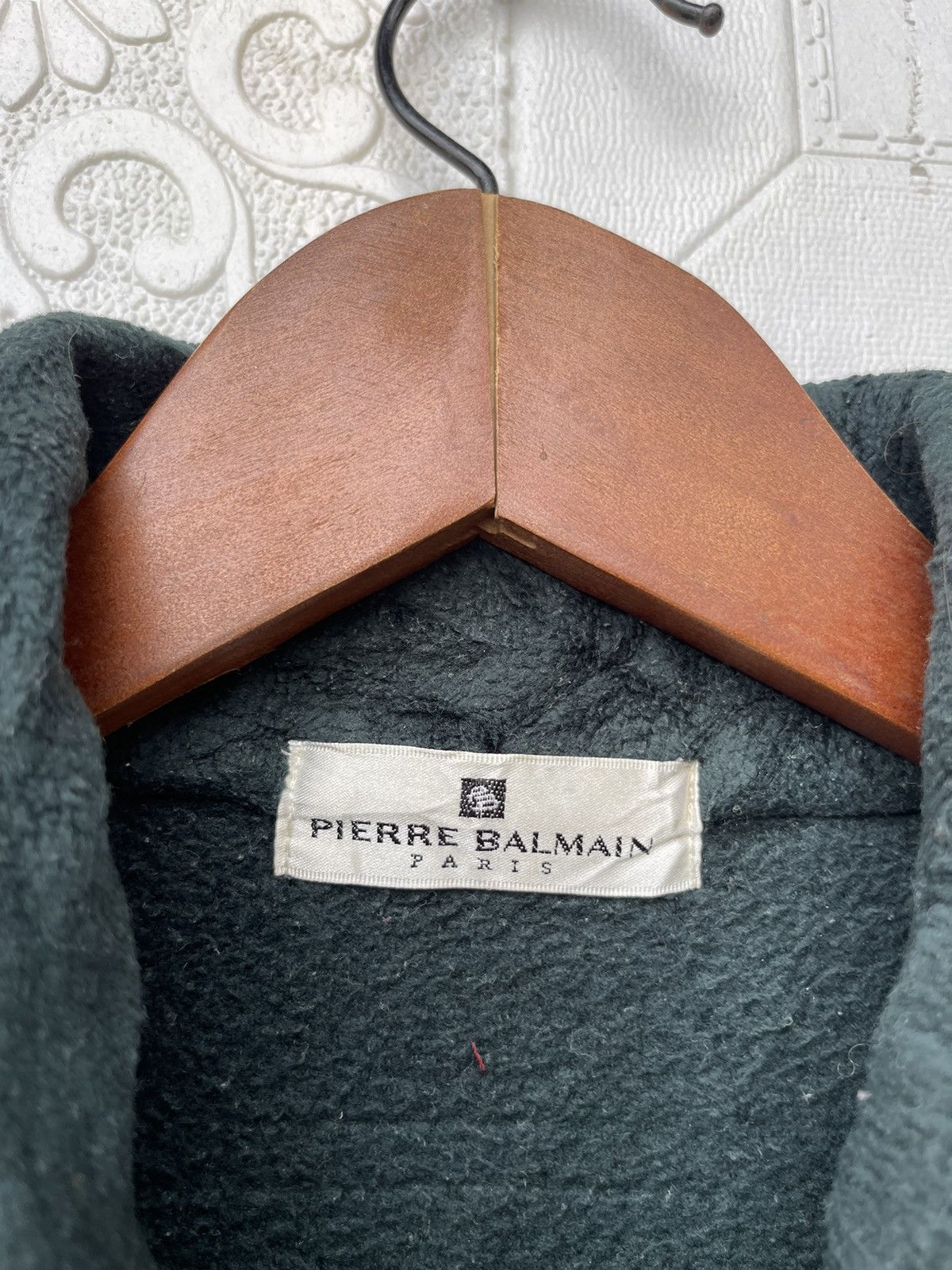 Designer × Pierre Balmain Pierre Balmain Paris Fleece Jacket Size US L / EU 52-54 / 3 - 3 Thumbnail