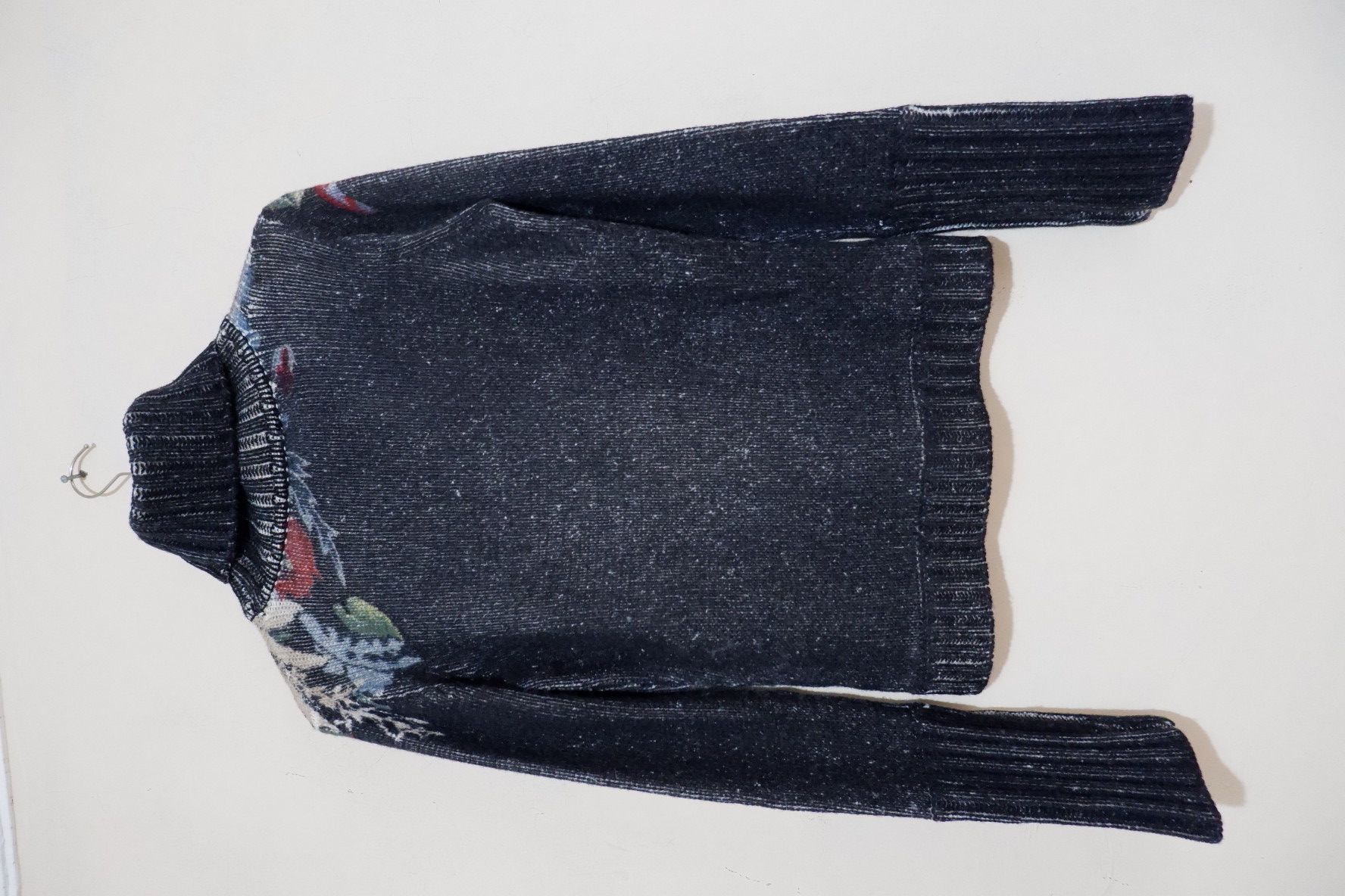 Kenzo Vintage Kenzo Floral Wool turtleneck Knitwear | Grailed 