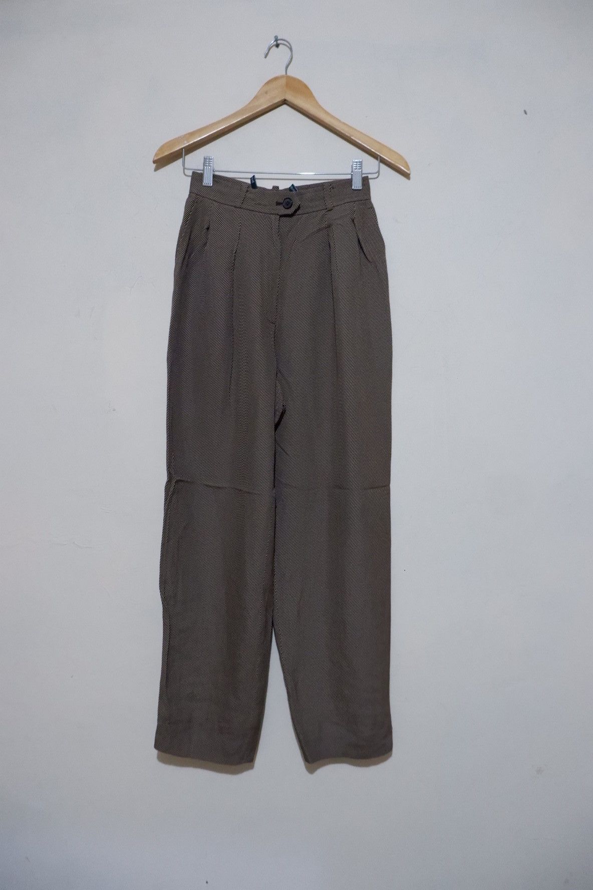 Yves Saint Laurent Vintage Yves Saint Laurents Wide Leg Pants Size 26" / US 2 / IT 38 - 1 Thumbnail