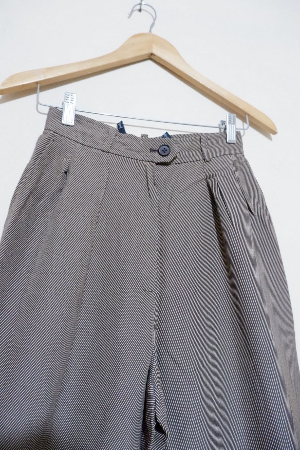 Yves Saint Laurent Vintage Yves Saint Laurents Wide Leg Pants Size 26" / US 2 / IT 38 - 6 Thumbnail