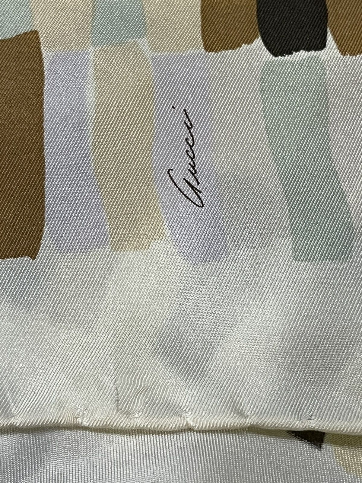 Gucci Vintage GUCCI Silk Handkerchief Made in ITALY Size ONE SIZE - 13 Thumbnail