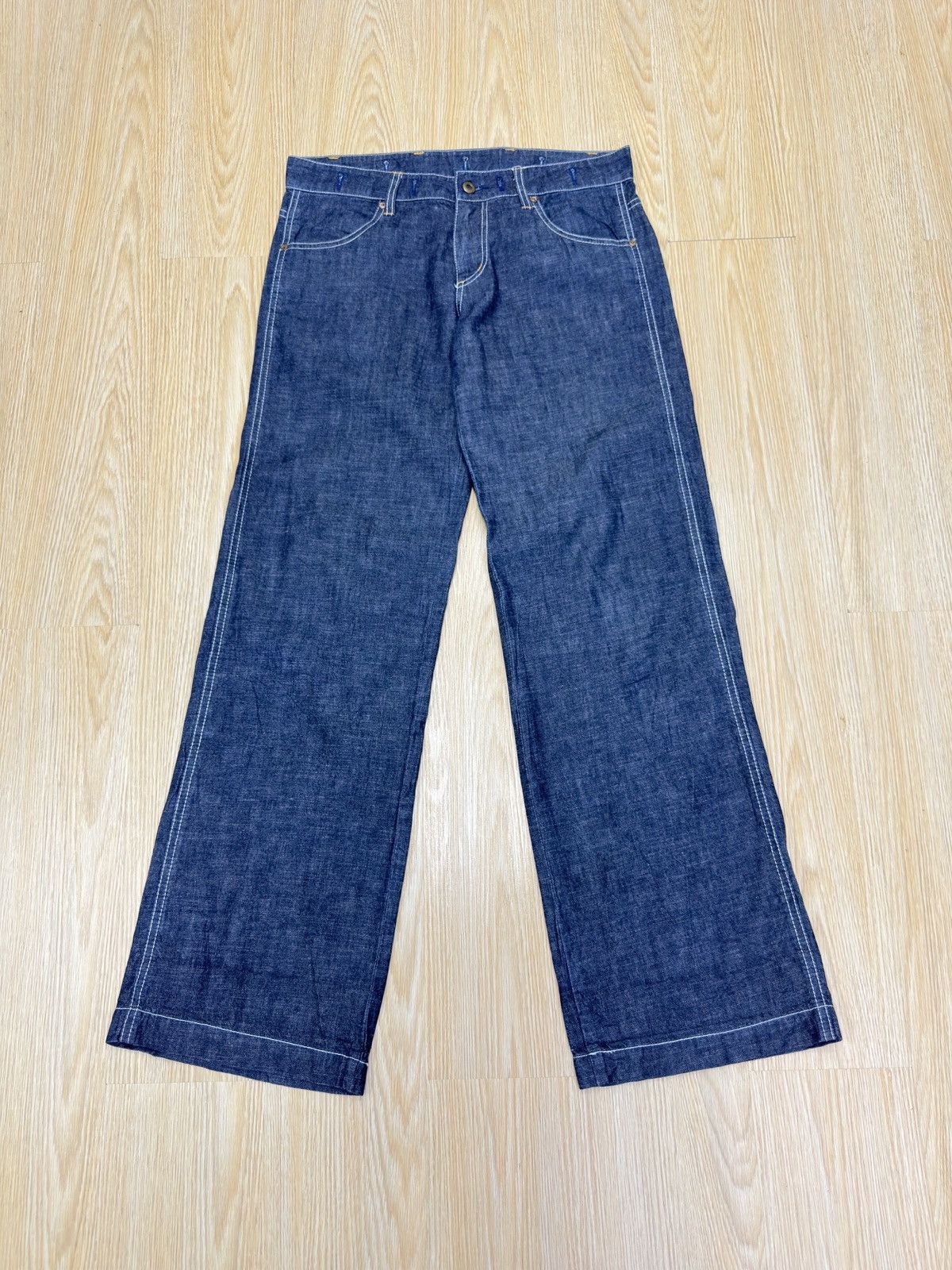 Westwood Outfitters Flare Denim Like Kapital Style-JJ70