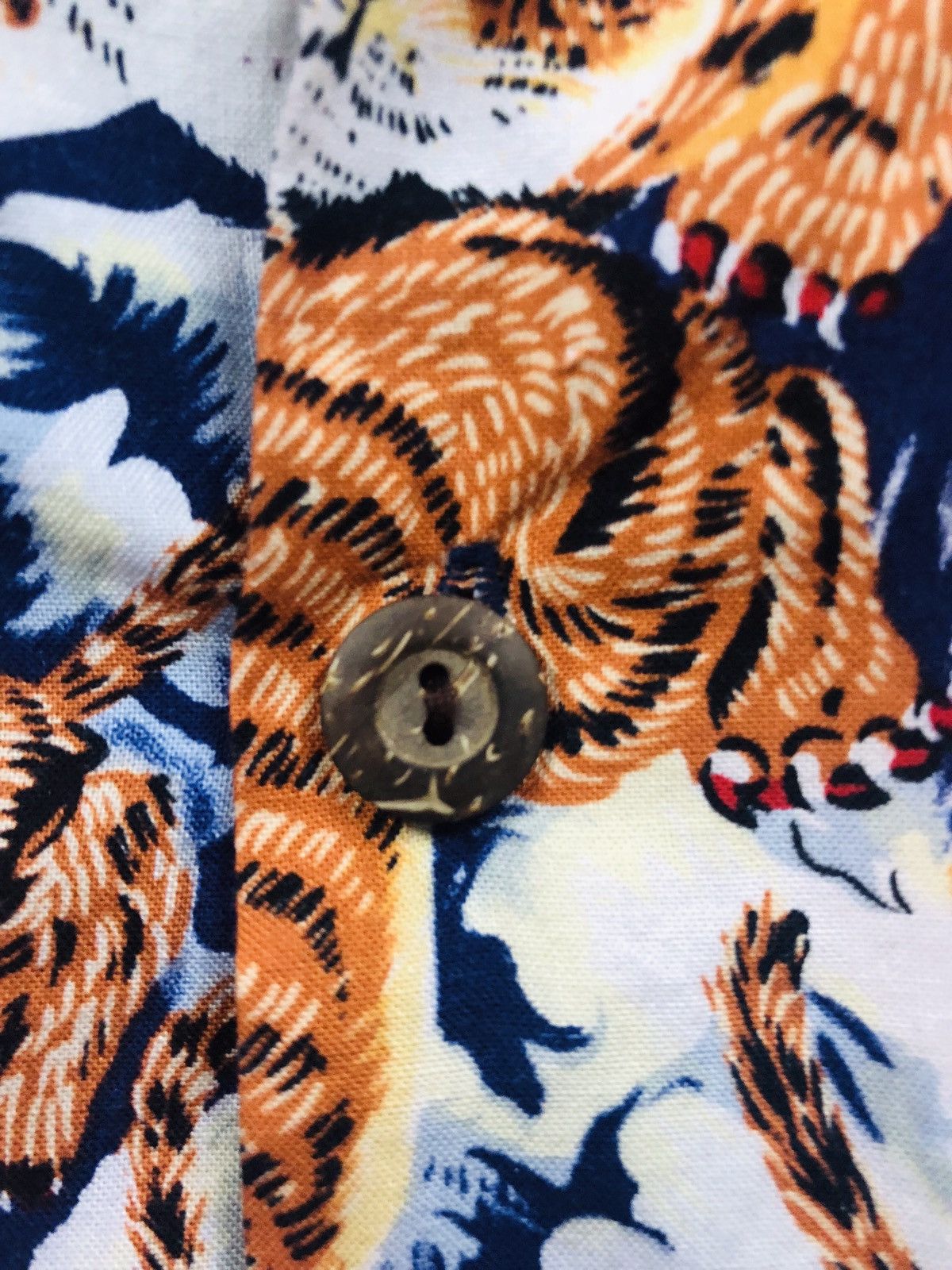 Sun Surf Vintage Rare Hawaii 100 Tiger Kalakaua Made In Hawaii T Rare Size US S / EU 44-46 / 1 - 7 Thumbnail