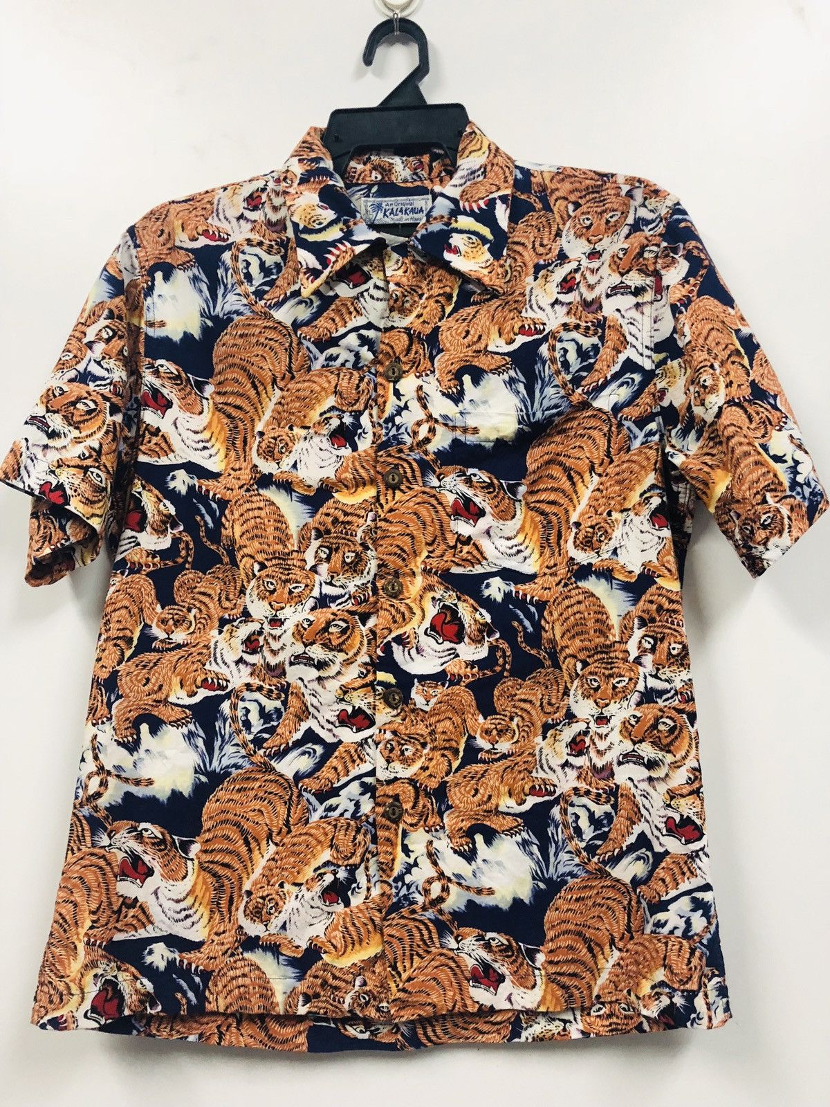 Sun Surf Vintage Rare Hawaii 100 Tiger Kalakaua Made In Hawaii T Rare Size US S / EU 44-46 / 1 - 1 Thumbnail