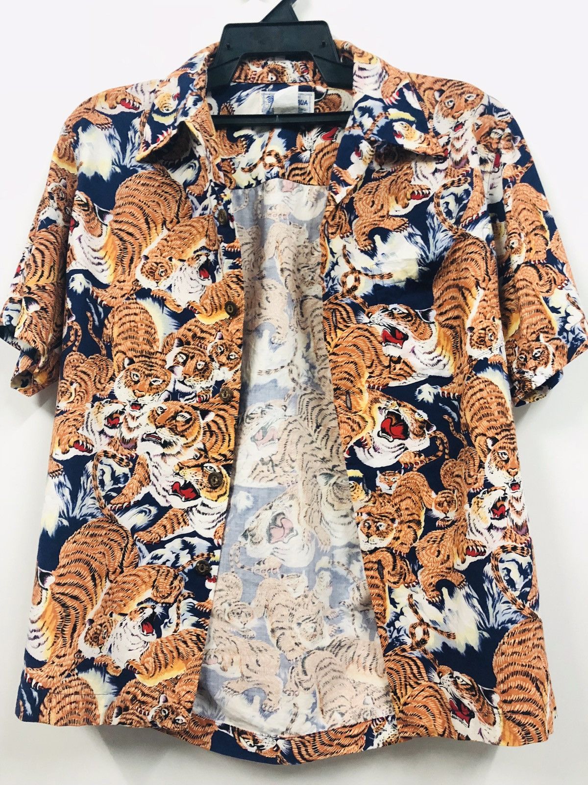 Sun Surf Vintage Rare Hawaii 100 Tiger Kalakaua Made In Hawaii T Rare Size US S / EU 44-46 / 1 - 11 Thumbnail