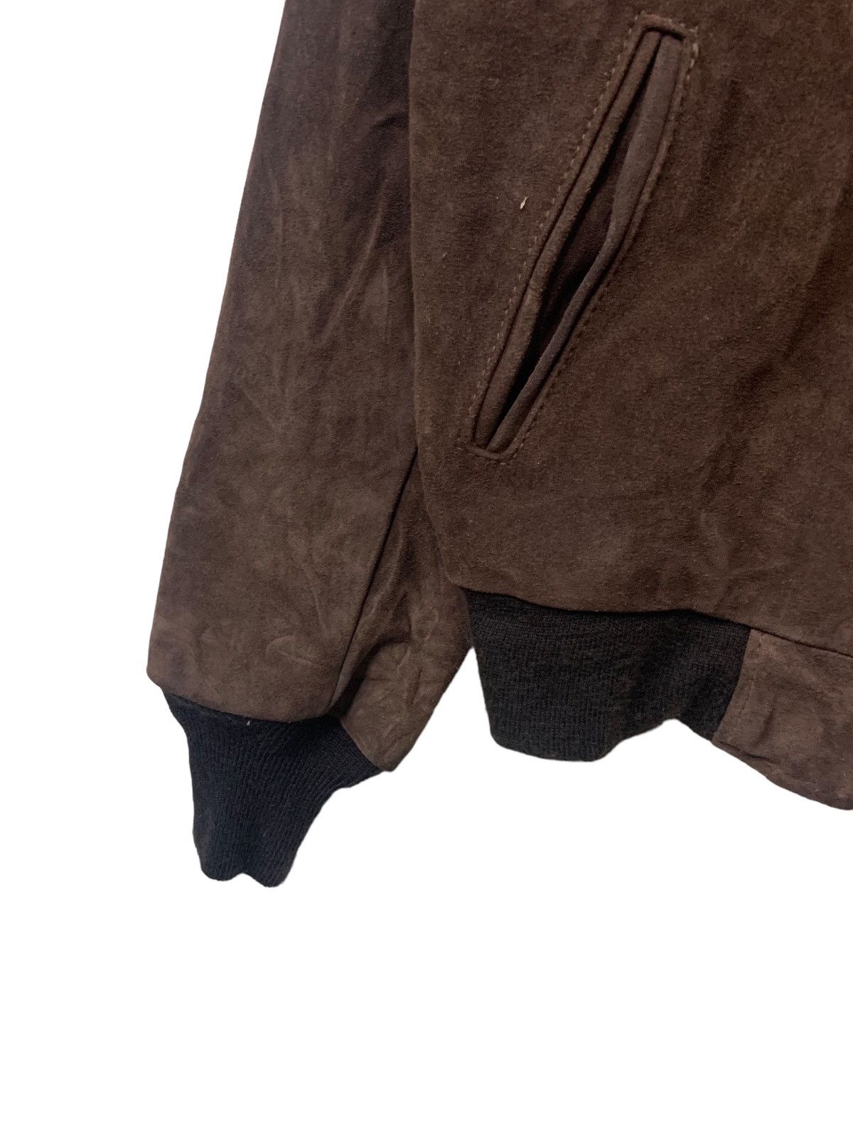 Schott 🇺🇸 Vintage SCHOTT NYC Suede Leather Jacket Size US S / EU 44-46 / 1 - 8 Thumbnail