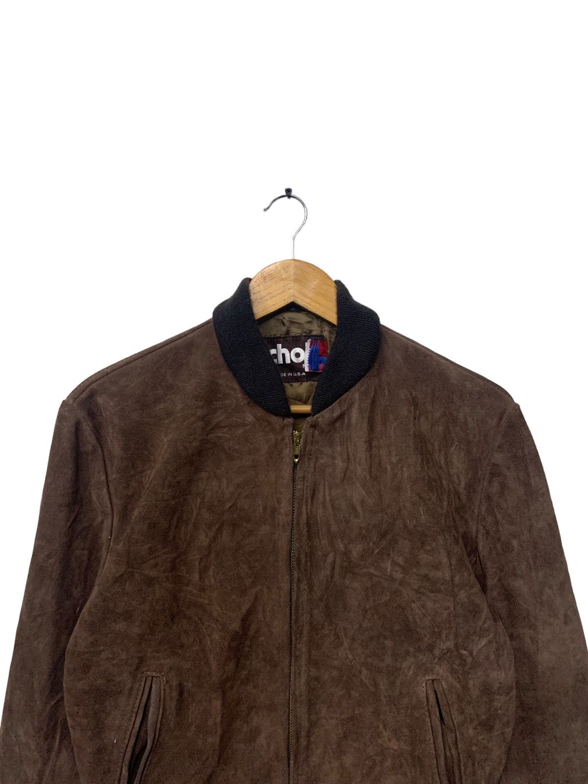 Schott 🇺🇸 Vintage SCHOTT NYC Suede Leather Jacket Size US S / EU 44-46 / 1 - 6 Thumbnail