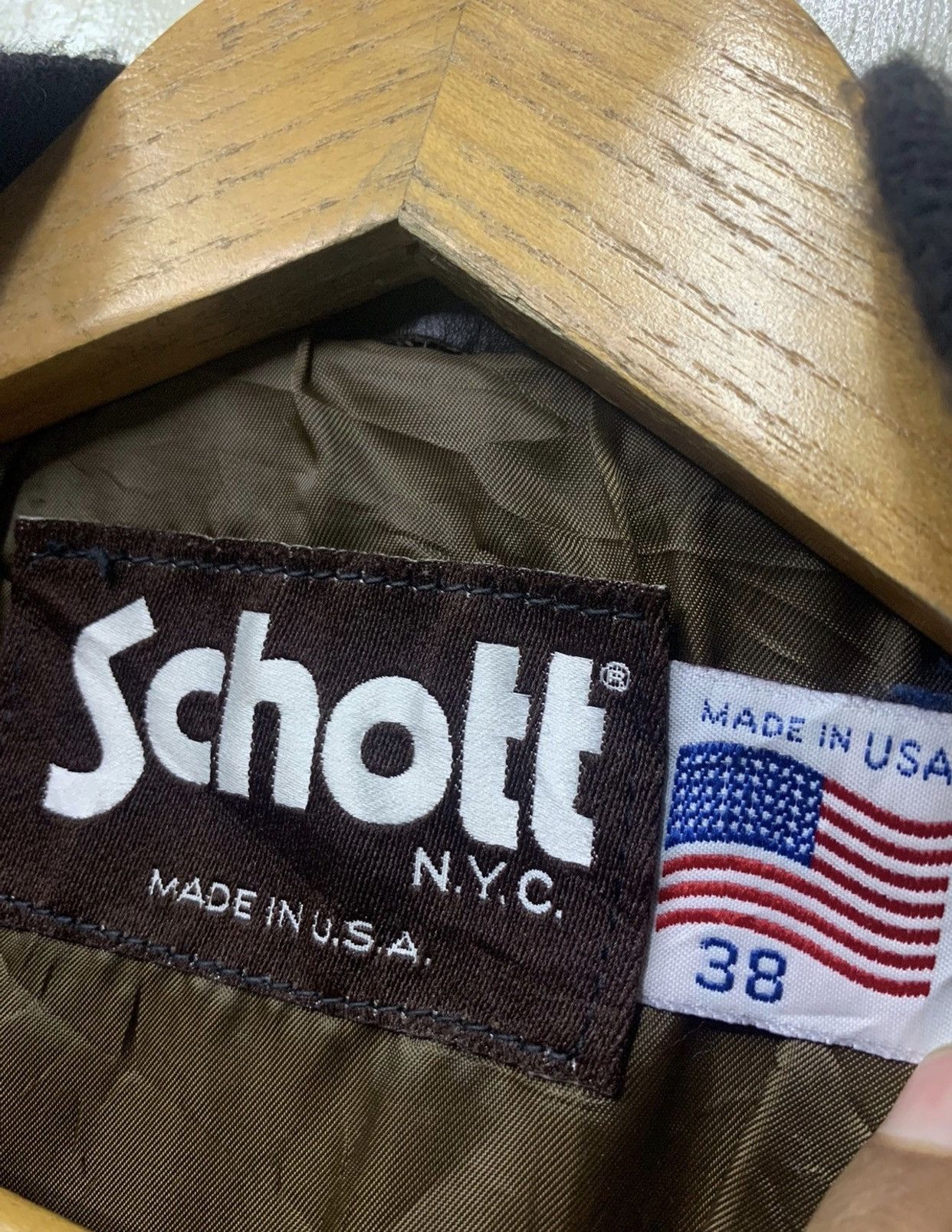 Schott 🇺🇸 Vintage SCHOTT NYC Suede Leather Jacket Size US S / EU 44-46 / 1 - 14 Thumbnail