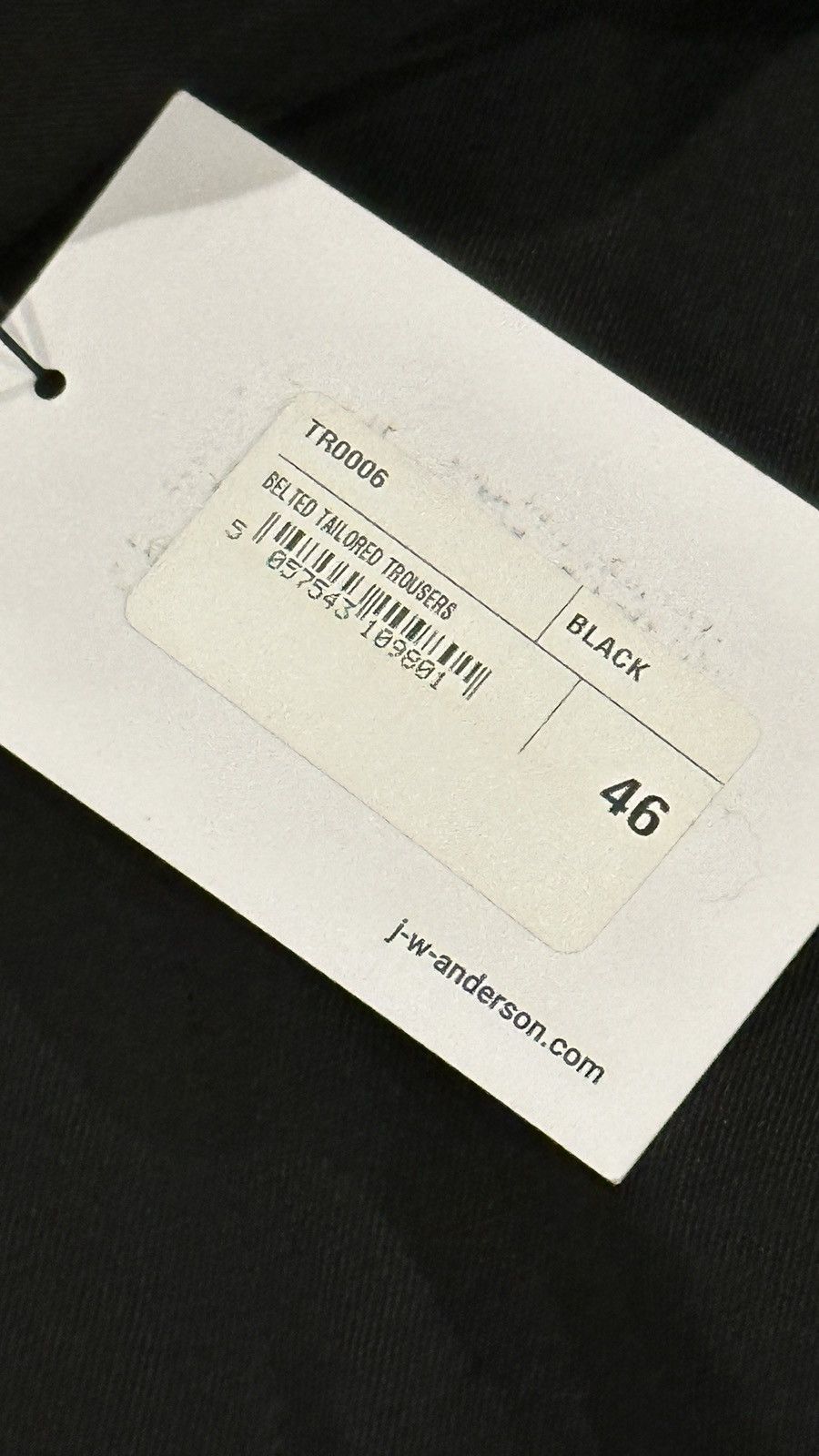 JW Anderson WOOL BELTED TROUSERS Size US 30 / EU 46 - 6 Thumbnail