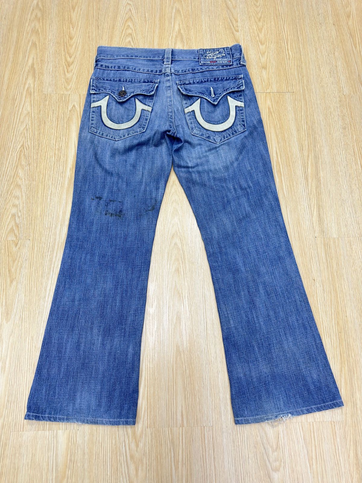 True Religion True Religion Billy Used Reconstruction Denim Size 33 JJ71 Size US 33 - 2 Thumbnail