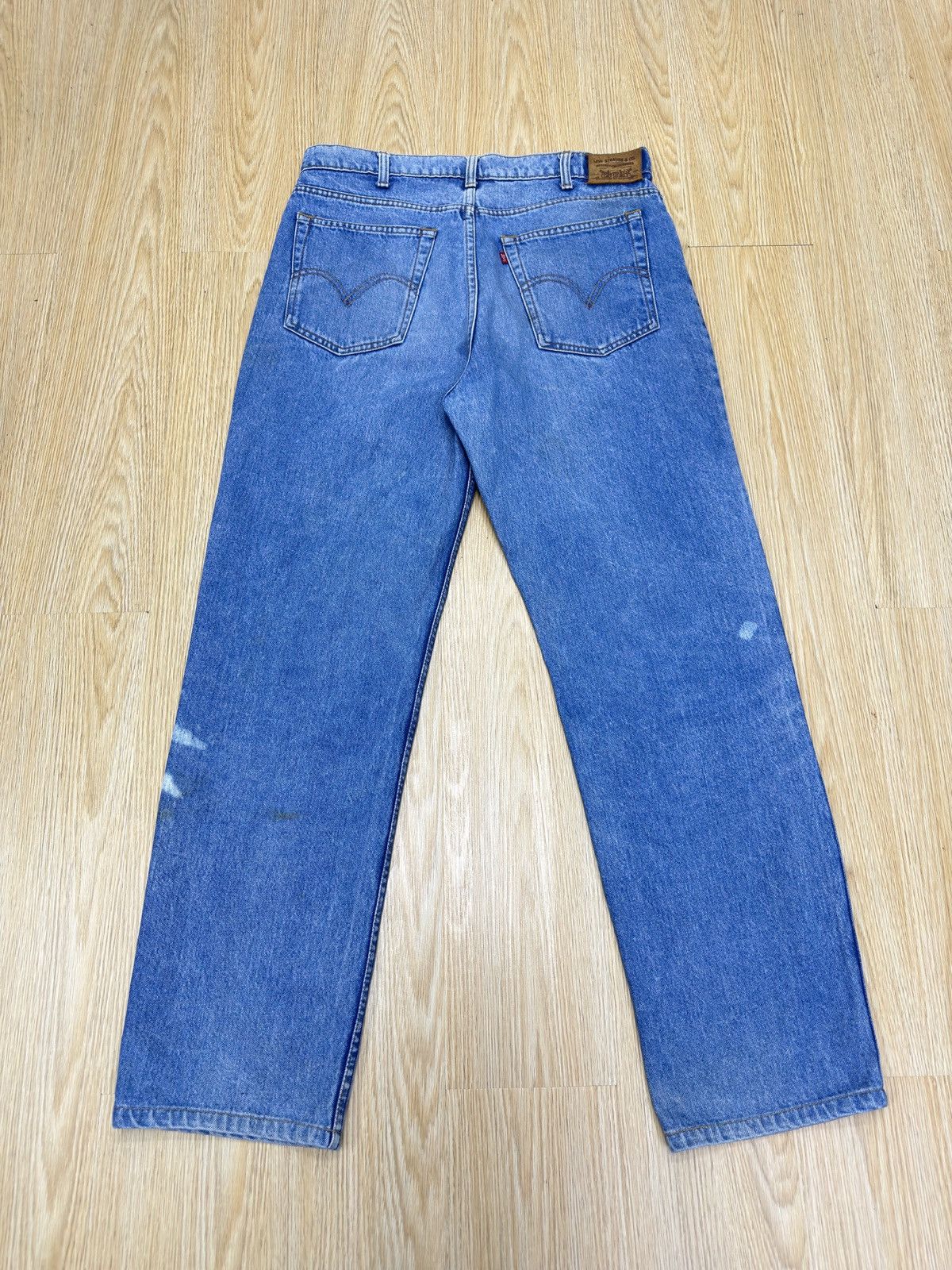 Levi's × Levi's Vintage Clothing × Vintage Vintage Levis 525 Classic Baggy Blue Wash Size 33 JJ72 Size US 33 - 2 Thumbnail