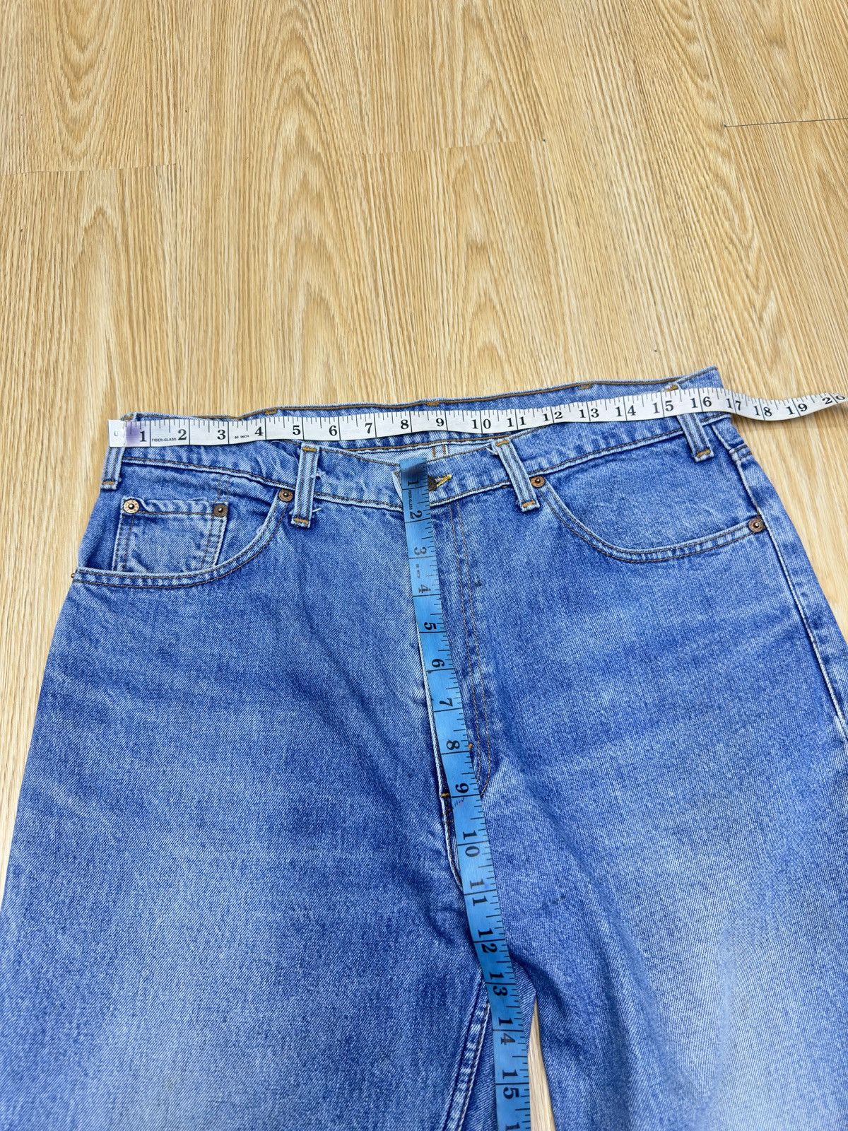 Levi's × Levi's Vintage Clothing × Vintage Vintage Levis 525 Classic Baggy Blue Wash Size 33 JJ72 Size US 33 - 3 Thumbnail