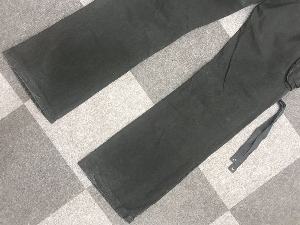 Designer Flare TETE HOMME Double Knee Multipockets Strap Cargo Pant Size US 31 - 12 Thumbnail