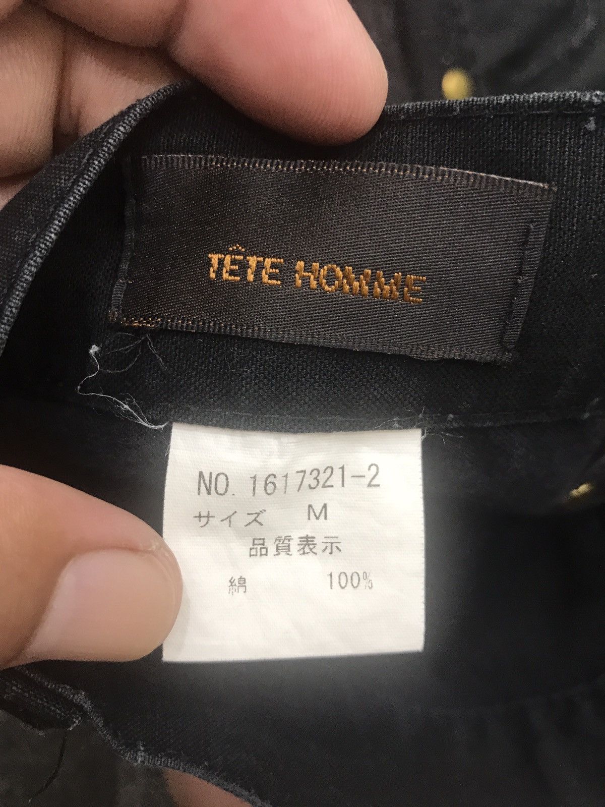 Designer Flare TETE HOMME Double Knee Multipockets Strap Cargo Pant Size US 31 - 19 Thumbnail
