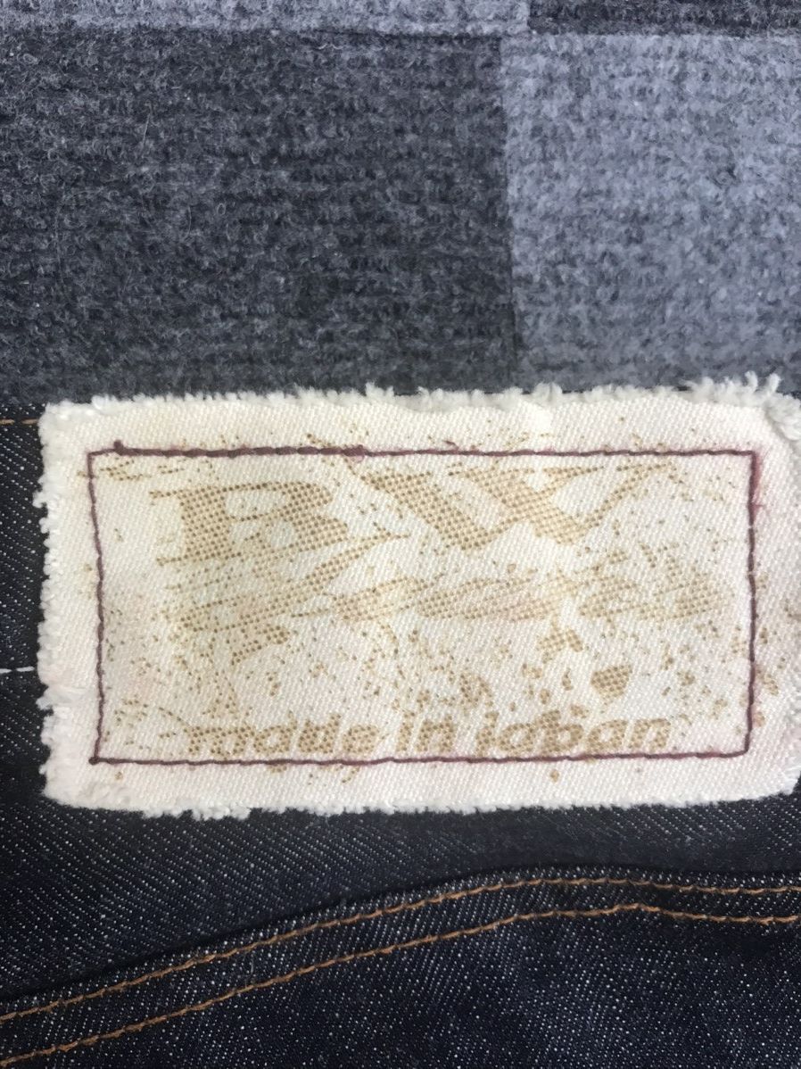 Japanese Brand ARCHIVAL BLUE WAYS STURDY BIKER JEANS Size US 32 / EU 48 - 12 Thumbnail