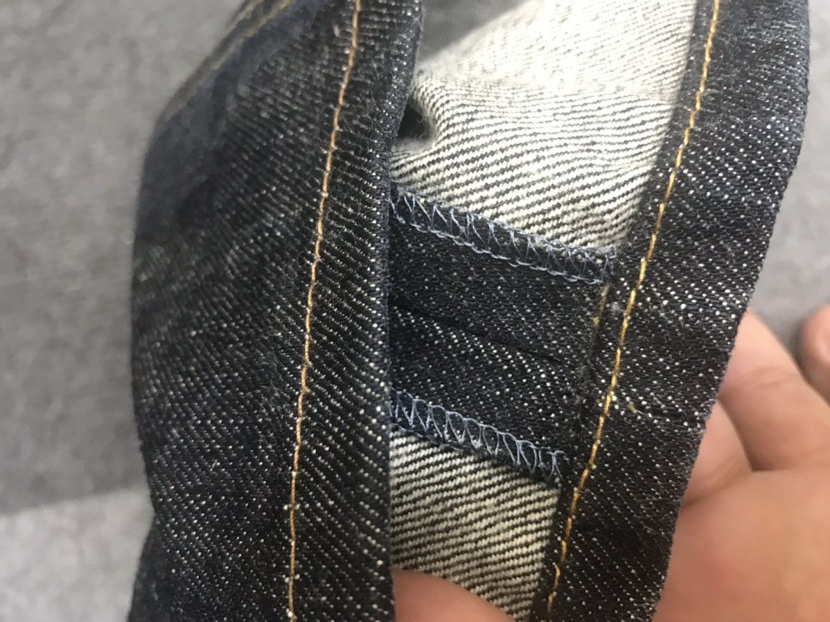 Japanese Brand ARCHIVAL BLUE WAYS STURDY BIKER JEANS Size US 32 / EU 48 - 16 Thumbnail